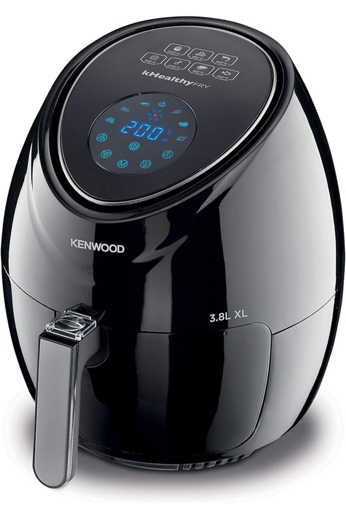 Kenwood-مقلاة هوائية رقمية XL سعة 3.8 لتر ووزن 1.7 كجم مع دوران سريع للهواء الساخن للقلي 1