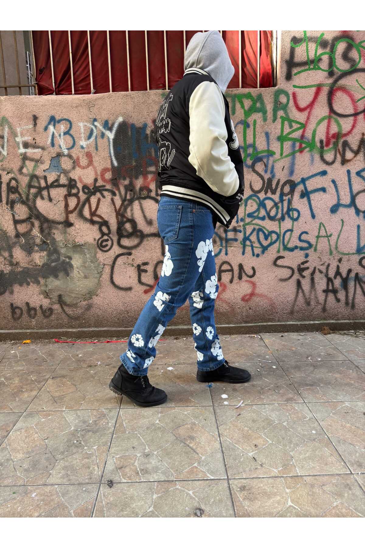 Denim Tears ブラック S viking's line Siyah Baggy Denim Tears - Fiyatı, Yorumları