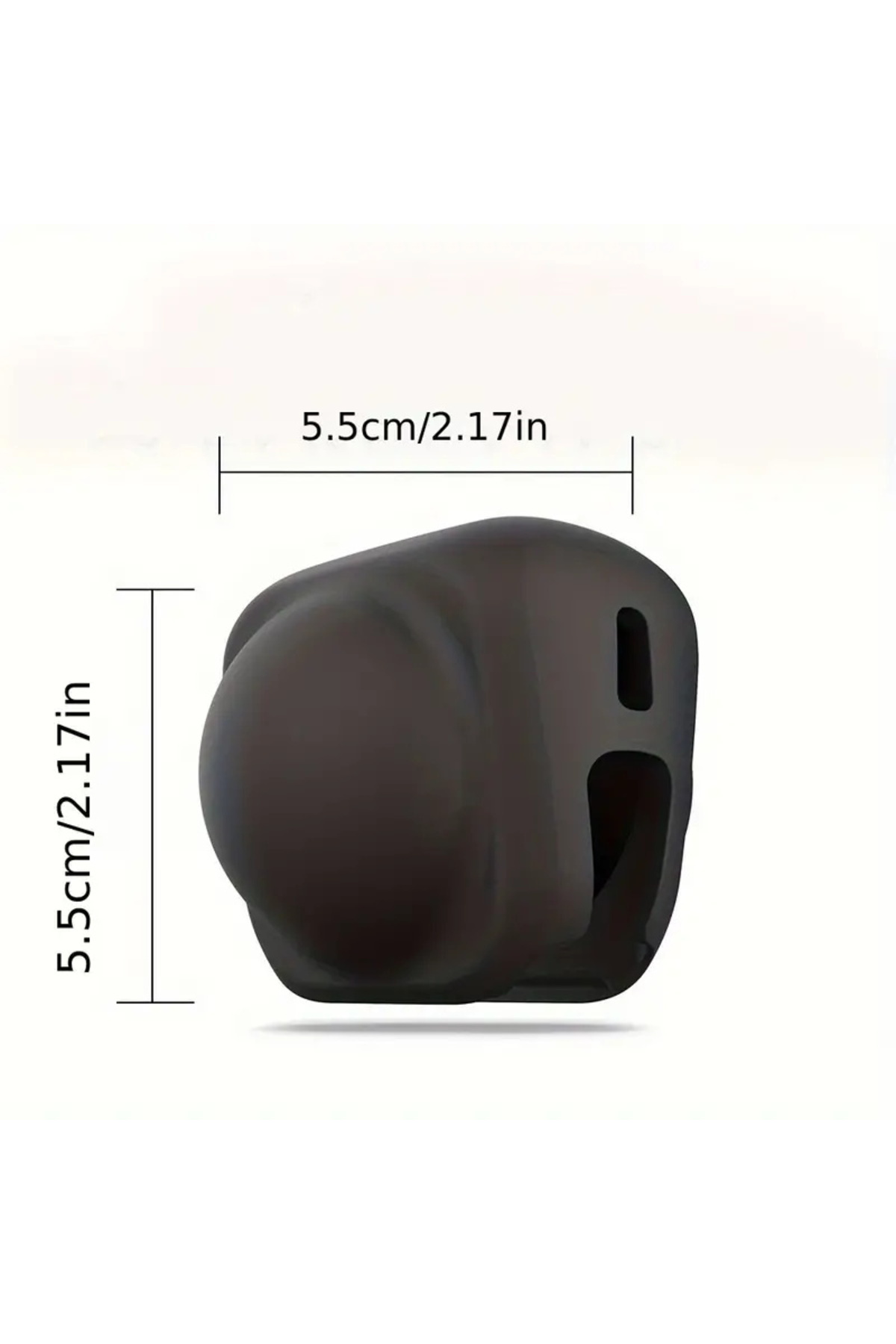 Choice-black Silicone Lens Protective Cover For Insta360 X4/X5 Panoramic Lens Cap Anti-fall Dustproof Case 1