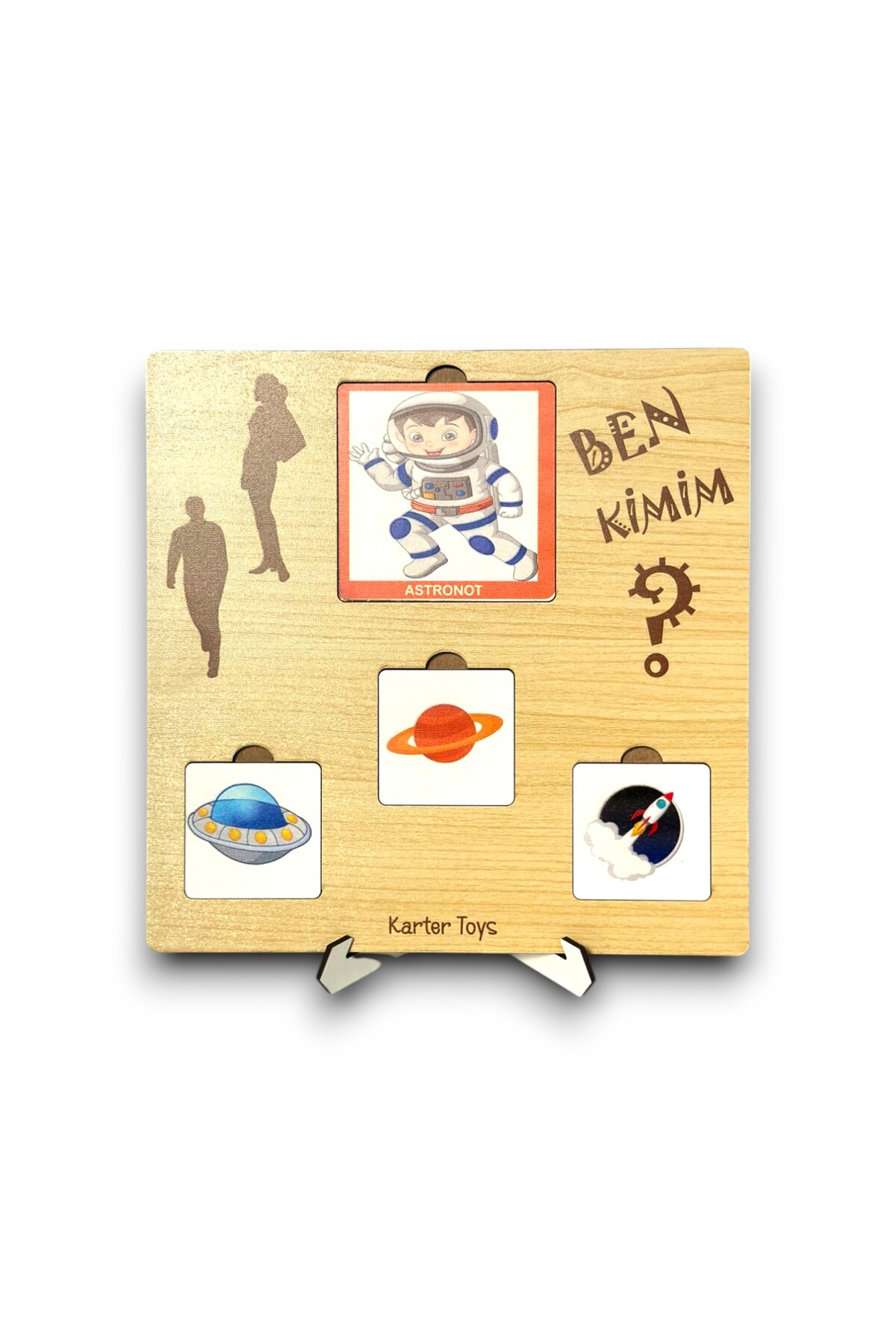 Karter İnovasyon Meslekleri Ögreniyorum,Ahsap Meslek Kartlari,Montessori Egitici Oyuncak,Meslek Kartlari,Meslek Oyunu fotoğrafı 3 (önizleme)