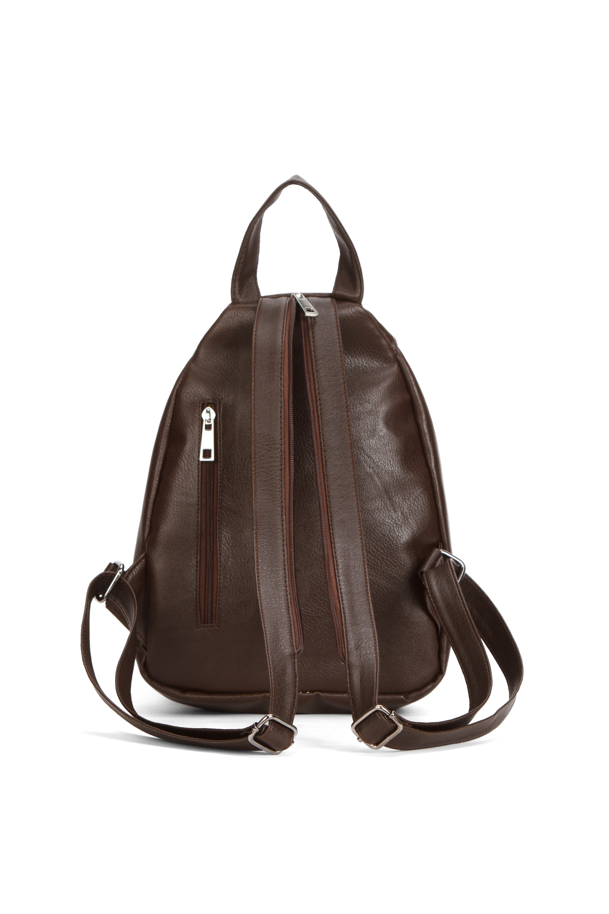 By Hakan  GK66 KADIN SIRT ÇANTASI GÜNLÜK KULLANIMA UYGUN ÖRGÜ MOTİFLİ KAPAKLI ÇANTA KAHVERENGİ - Görsel 6