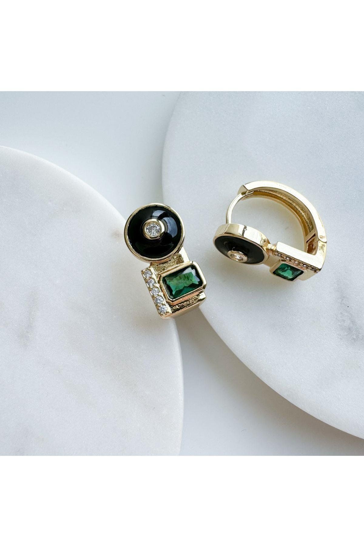 Venus Design-Gabrielle Steel Earrings - Leyla Model 2