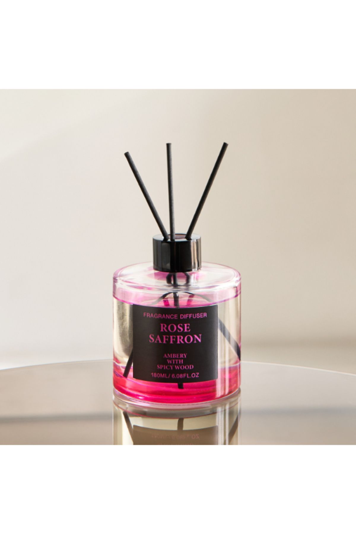 Home Box-Abbey Something in the Dark Rose Saffron Reed Diffuser 180 ml 2