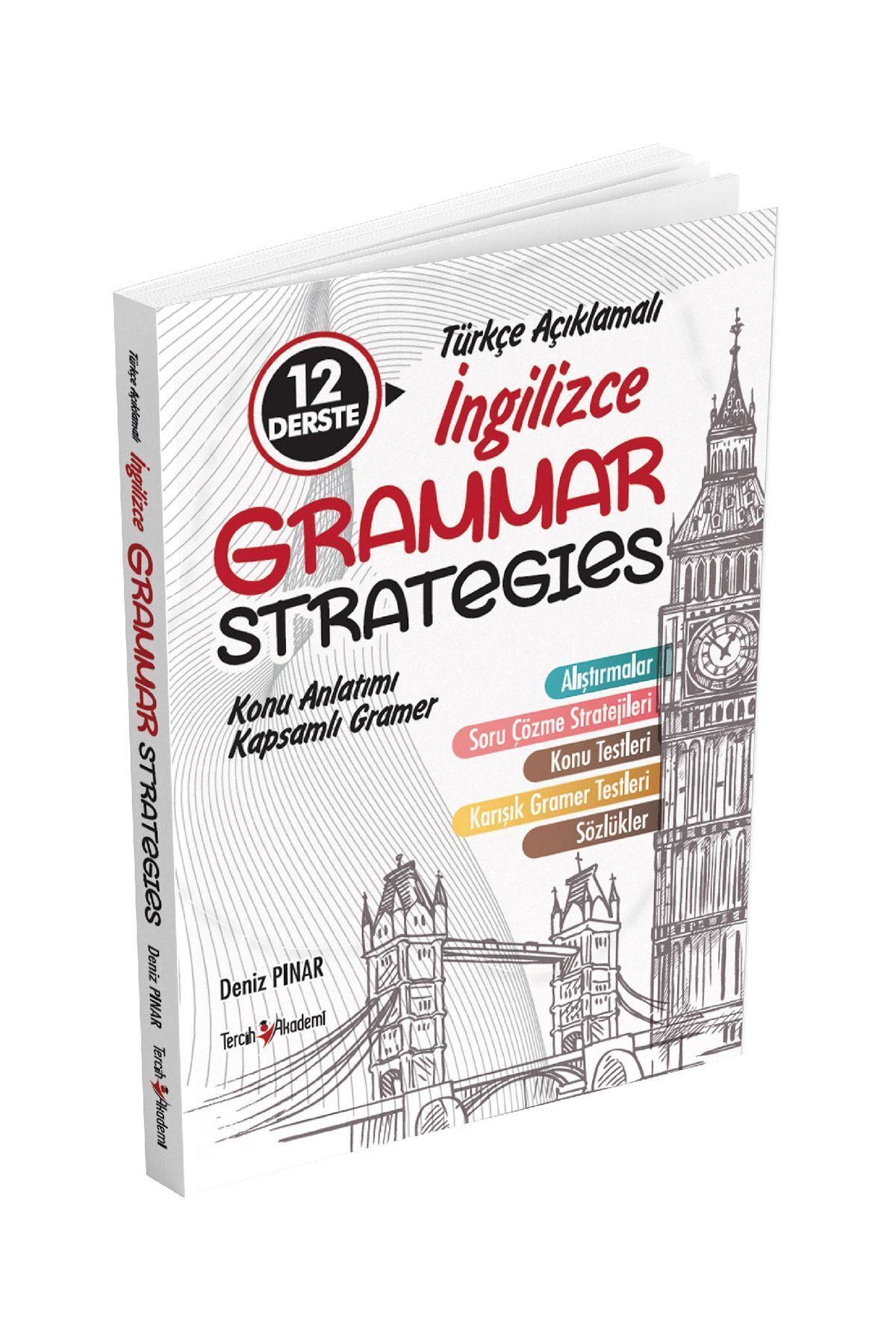 Tercih Akademi-استراتيجيات قواعد اللغة الإنجليزية مع شرح اللغة الإنجليزية في 12 درسًا قواعد اللغة الإنجليزية مع شرح موضوع شامل 2