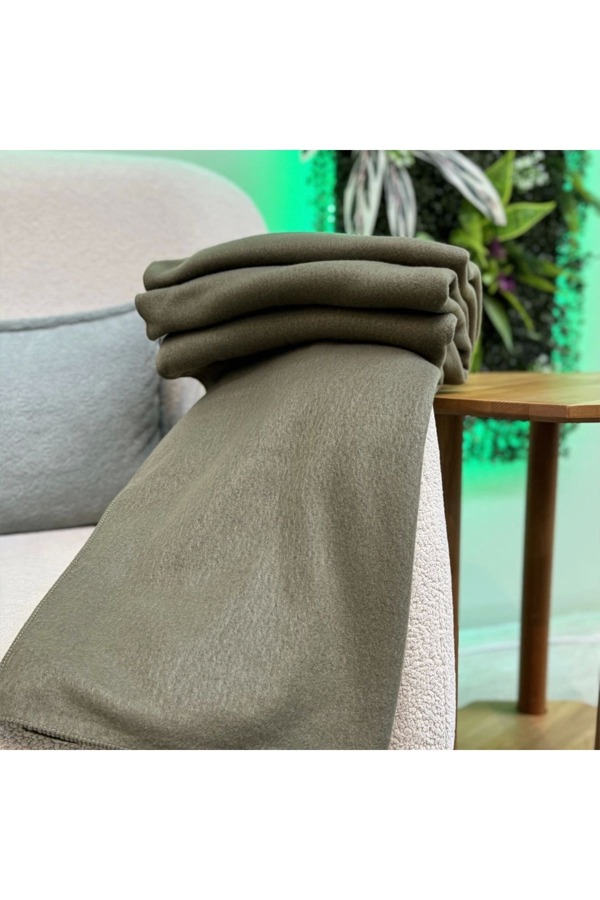 esnature-Wellsoft Plush Fleece - Four Seasons Single Cafe Blanket TV 140x190 2