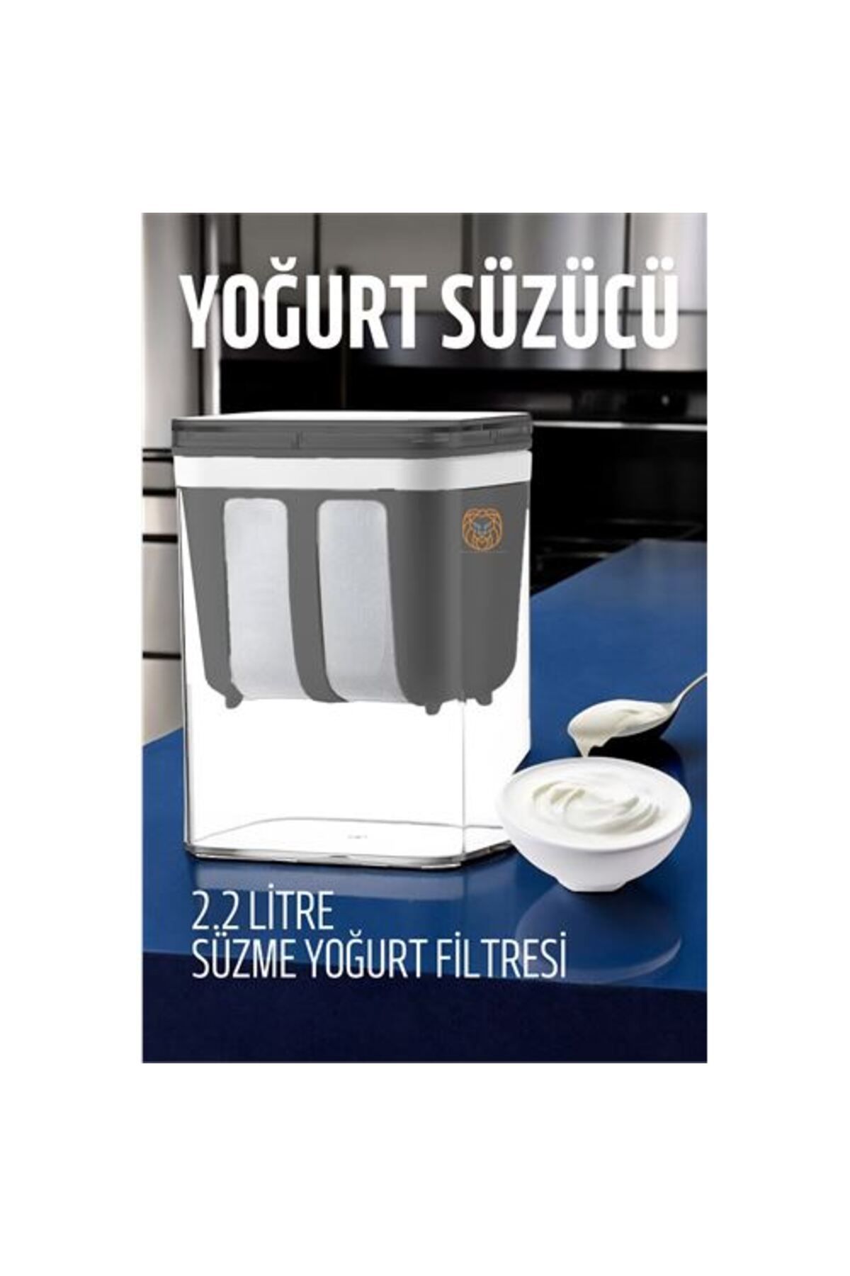 Ladesmedya ModaCar Yoğurt Süzücü Süzme Yoğurt Filtresİ Yoğurt Süzgeci