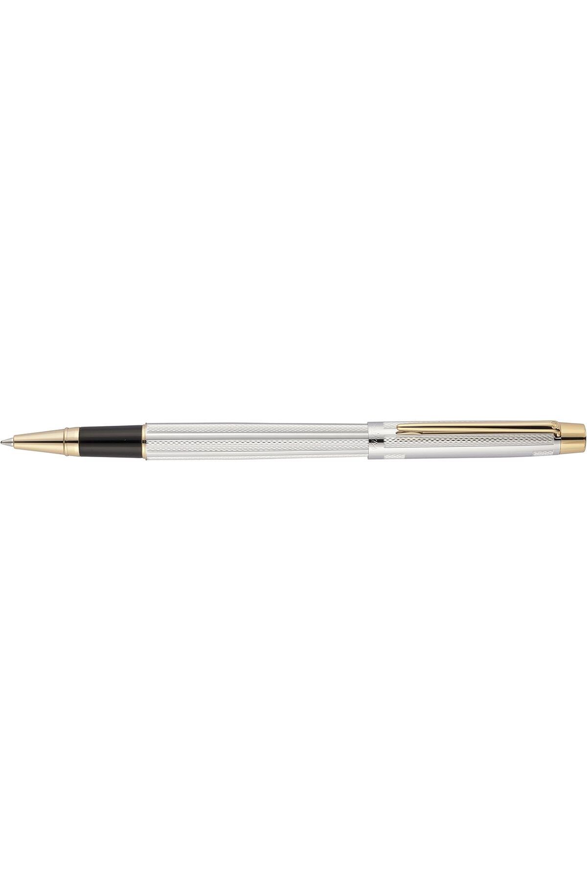 LUXE-Gold Chrome Rollerball Pen 1