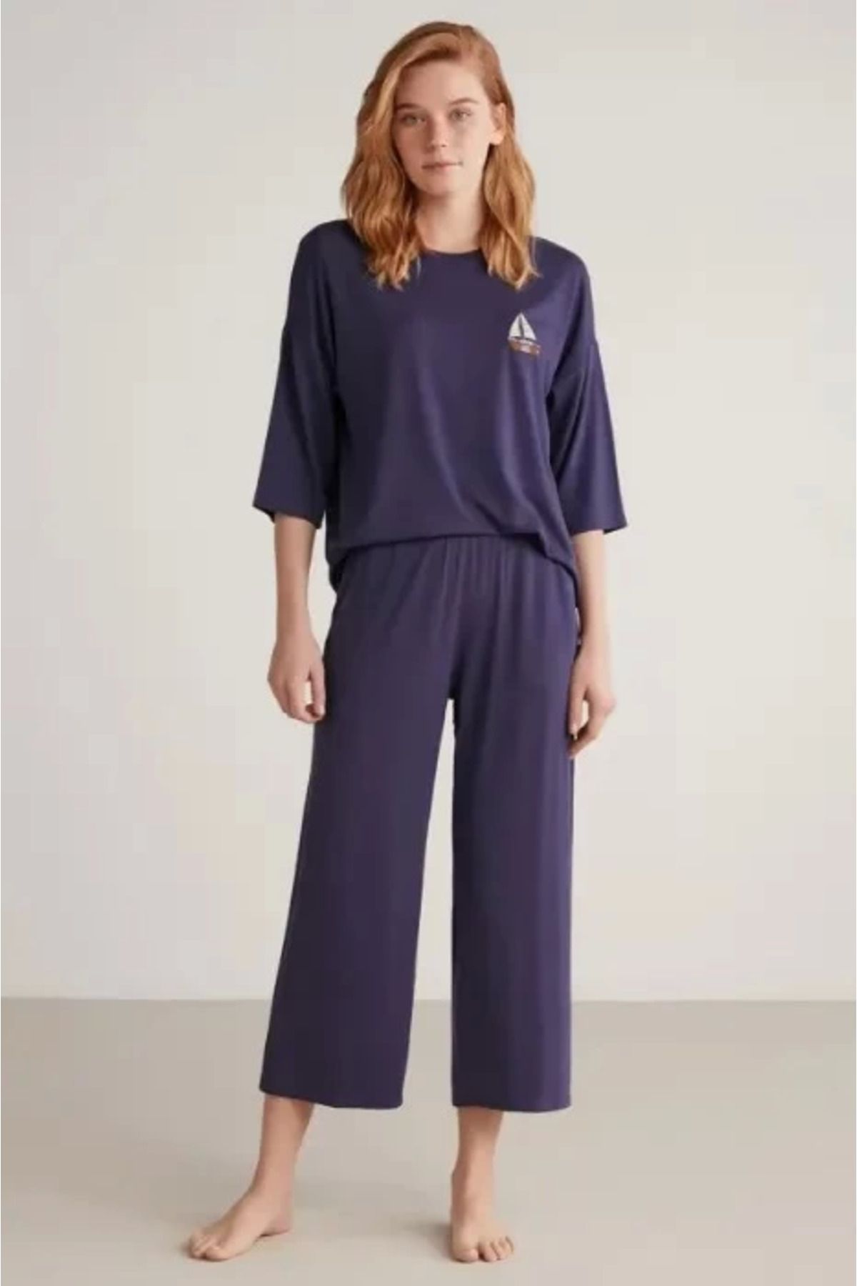 Kocabey W602 Kadın Uzun Kollu Pijama Takımı