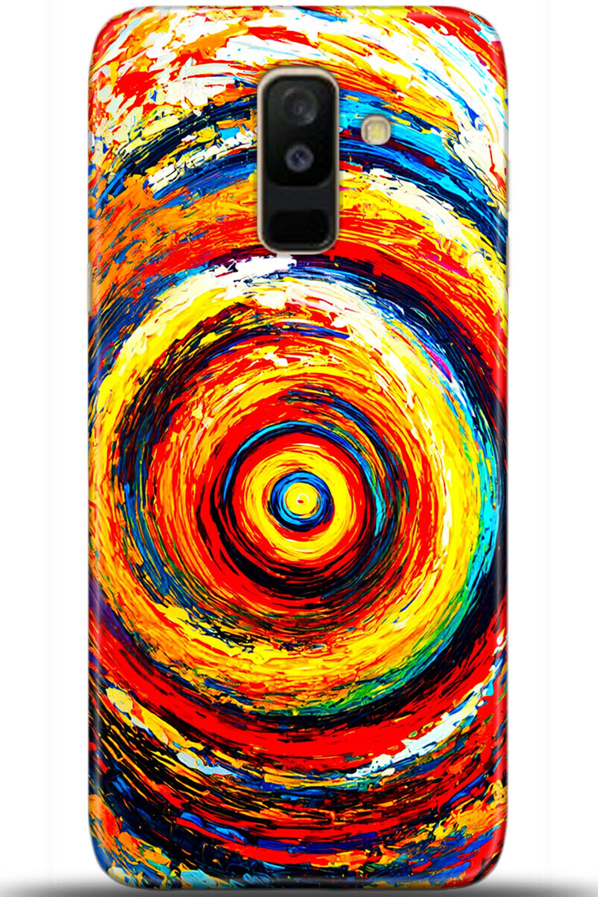 adveksiyon Samsung Galaxy J8 Kılıf HD Baskılı Kılıf - Central Anatolia Series 5391