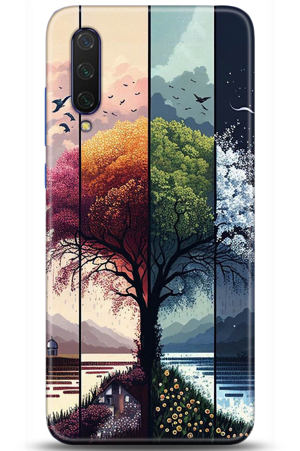 adveksiyon Xiaomi Mi A3 Kılıf HD Baskılı Kılıf - Central Anatolia Series 5369