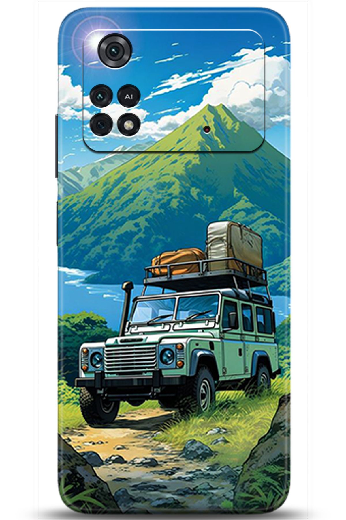adveksiyon Xiaomi Poco M4 Pro 4G Kılıf HD Baskılı Kılıf - Central Anatolia Series 5362