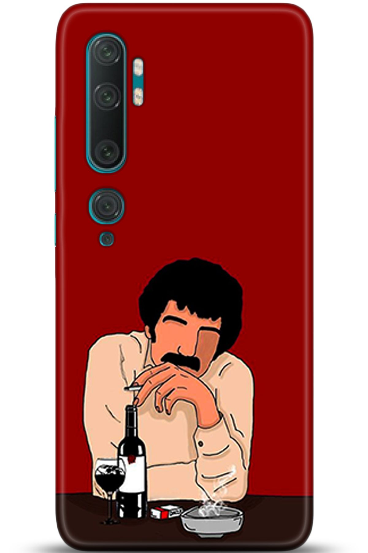 adveksiyon Xiaomi Mi Note 10 Kılıf HD Baskılı Kılıf - Central Anatolia Series 5396