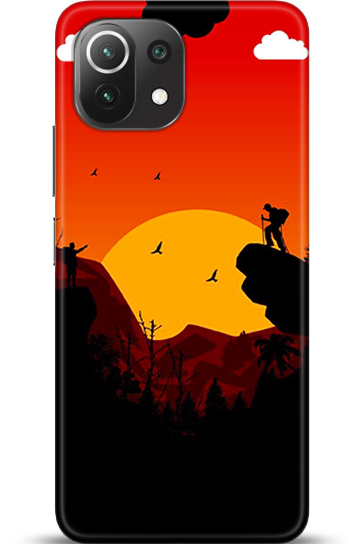 adveksiyon Xiaomi Mi 11 Lite Kılıf HD Baskılı Kılıf - Central Anatolia Series 5407
