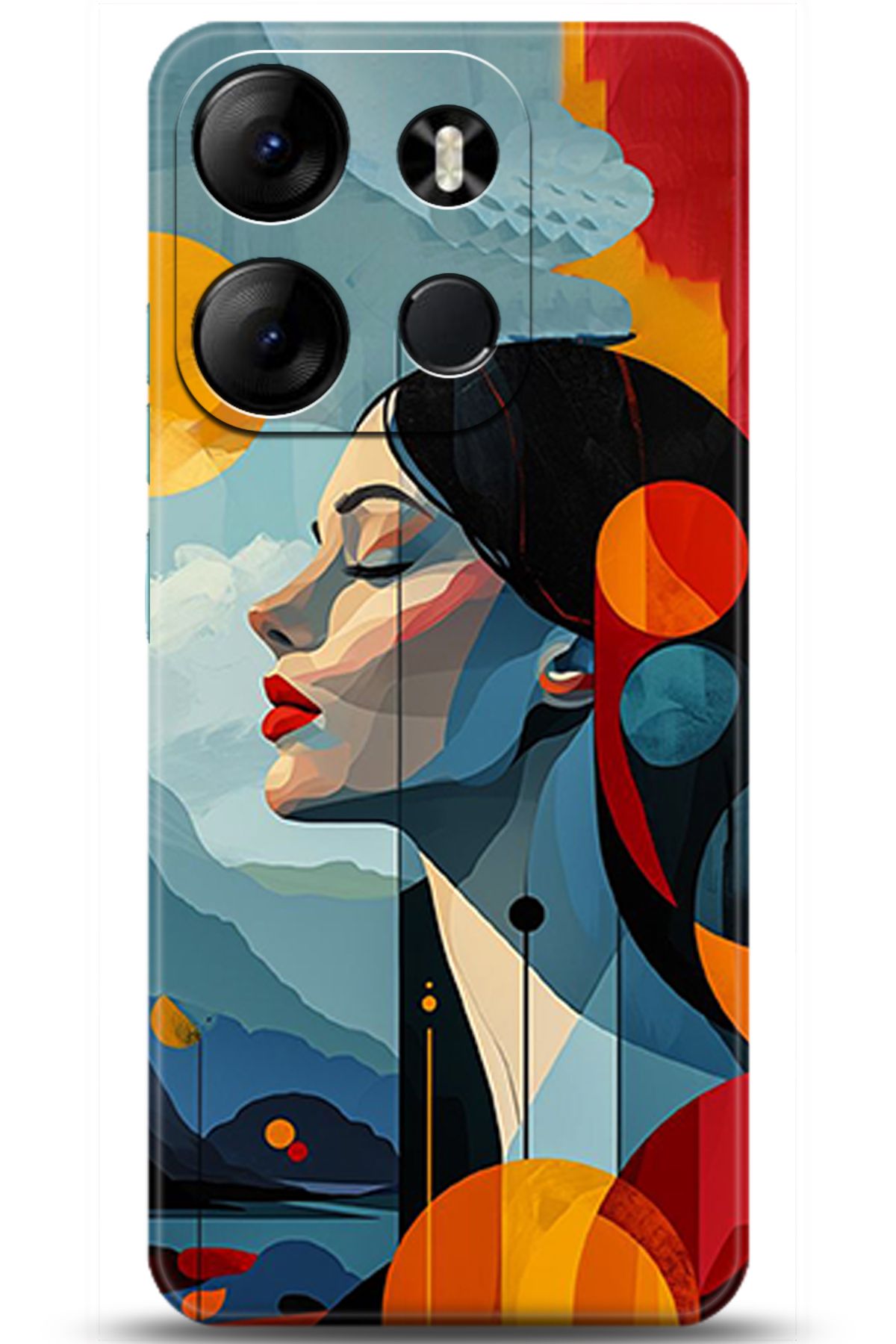 TECNO Spark Go 2023 Kılıf HD Baskılı Kılıf - Central Anatolia Series 5367