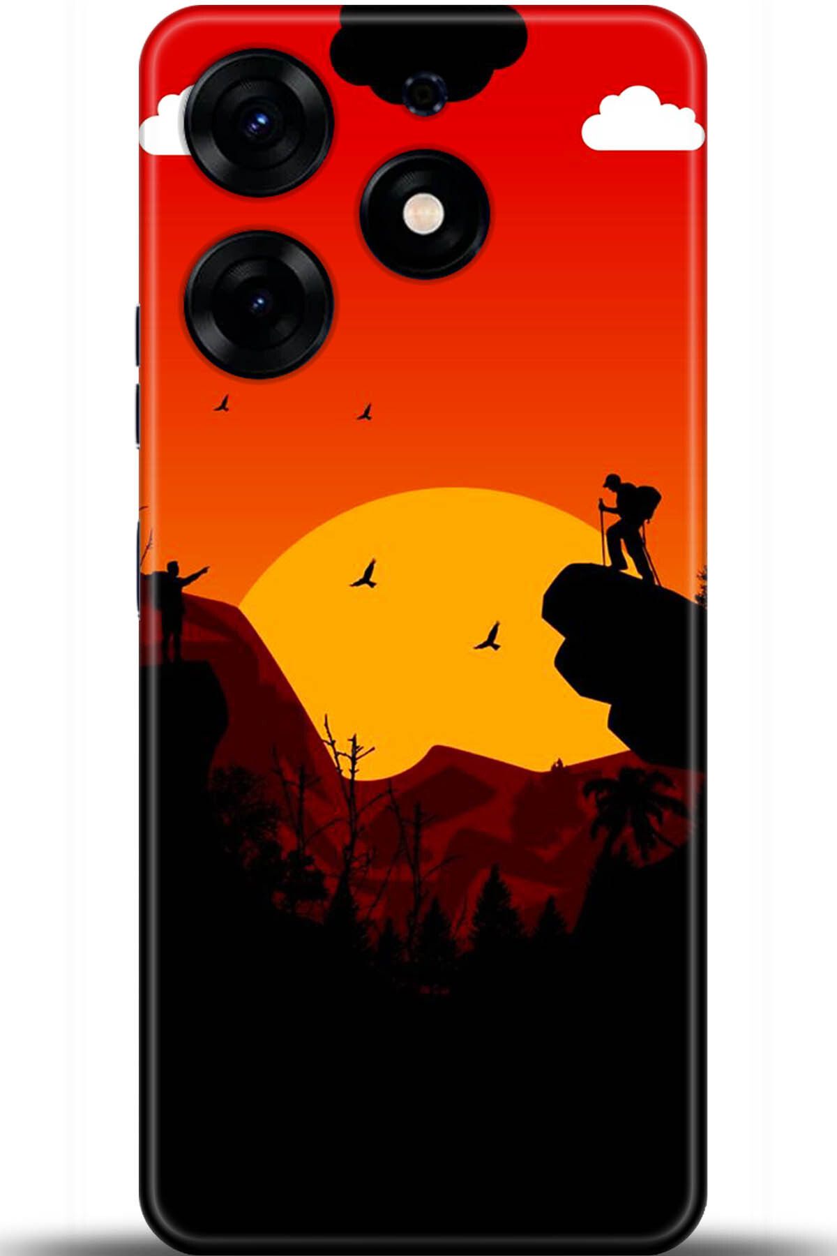 TECNO Spark 10 Pro Kılıf HD Baskılı Kılıf - Central Anatolia Series 5407