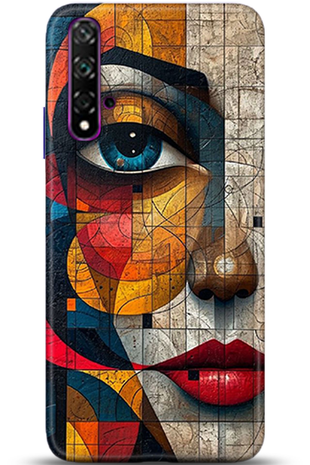 adveksiyon Huawei Nova 5T Kılıf HD Baskılı Kılıf - Central Anatolia Series 5366