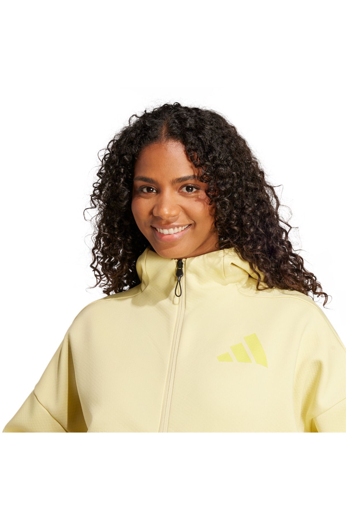 adidas-Children's Yellow Jacket W Z.N.E. Fz Jj4753 6