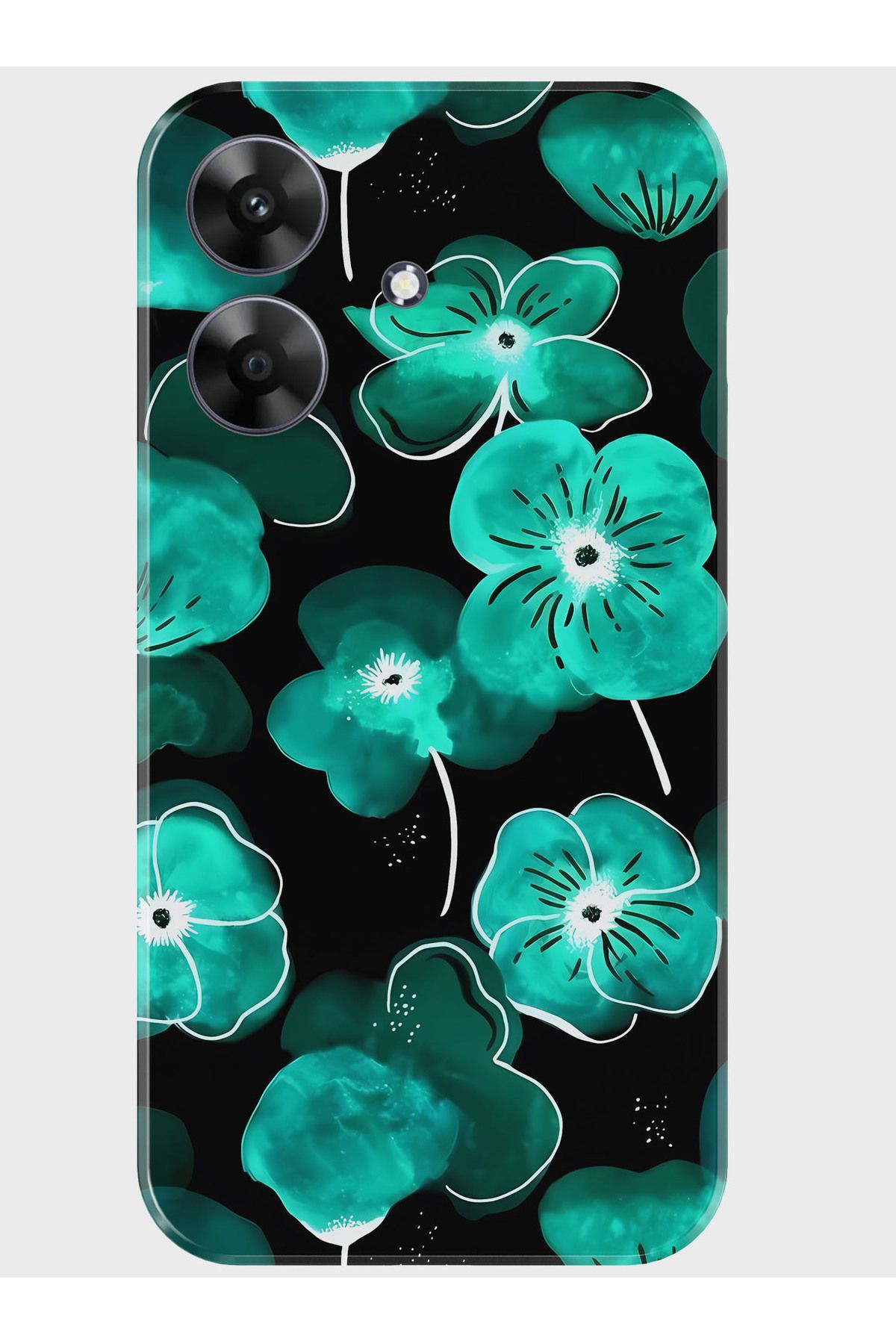 realme Note 60 Kılıf Baskılı Silikon Kapak - 54