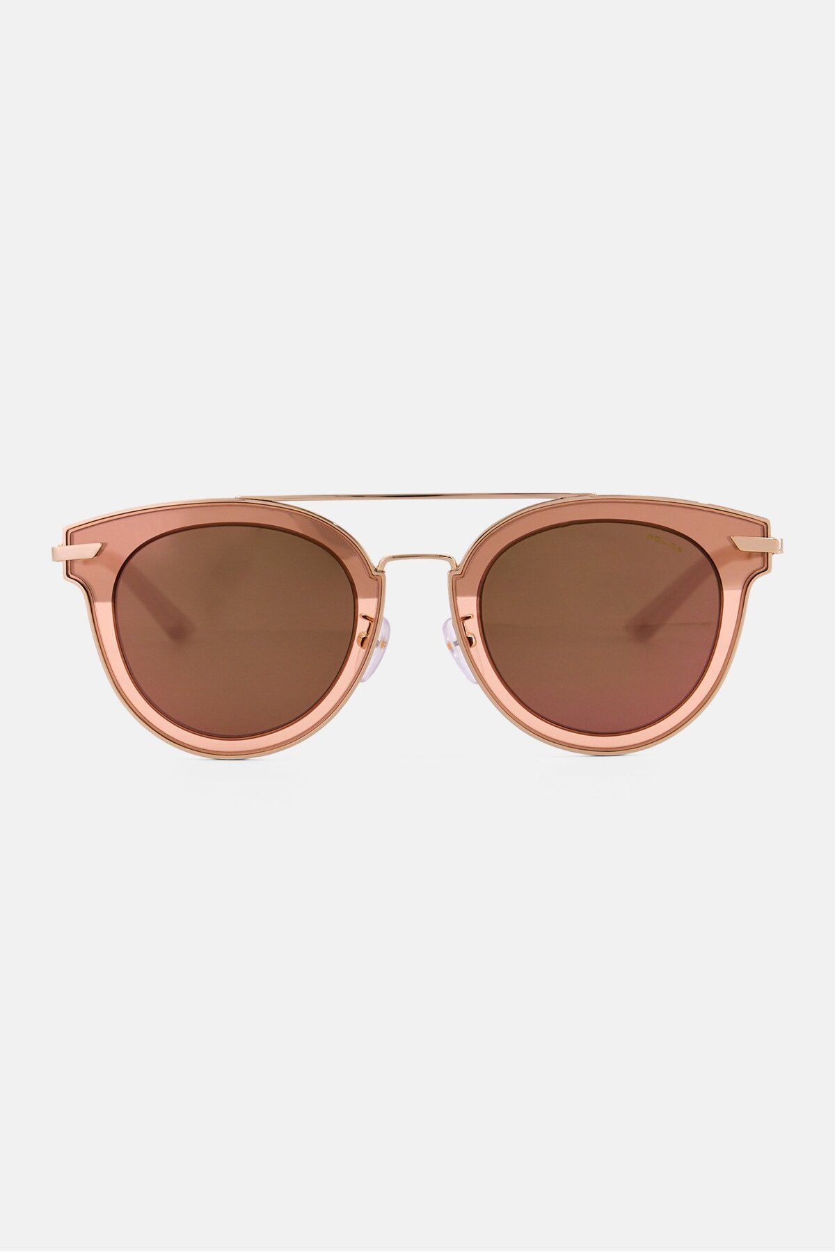 Police-Men SPL543G Round Sunglasses, Rose Pink 1