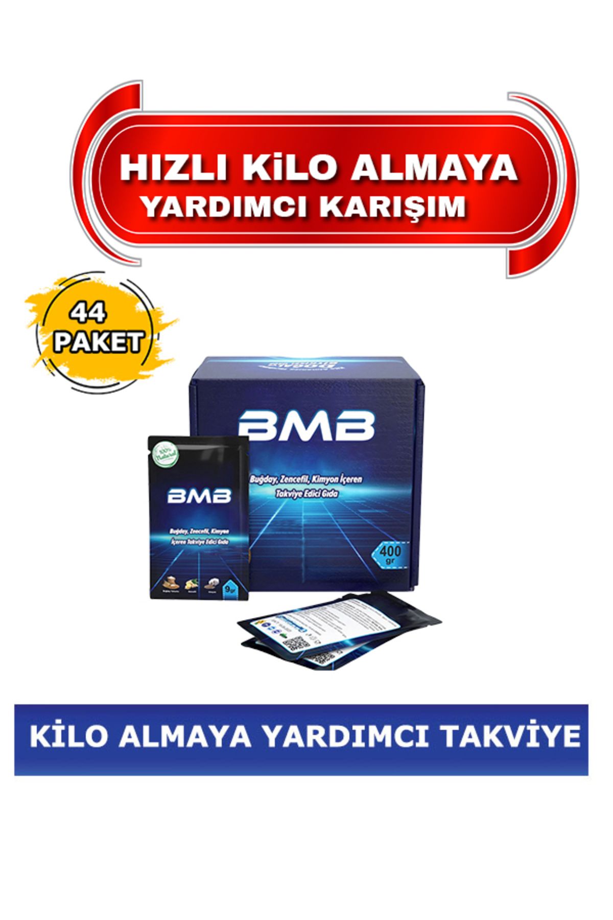 Bmb Kilo Almaya Yardımcı Gıda Takviyesi 1 Kutu Yeni Ambalaj