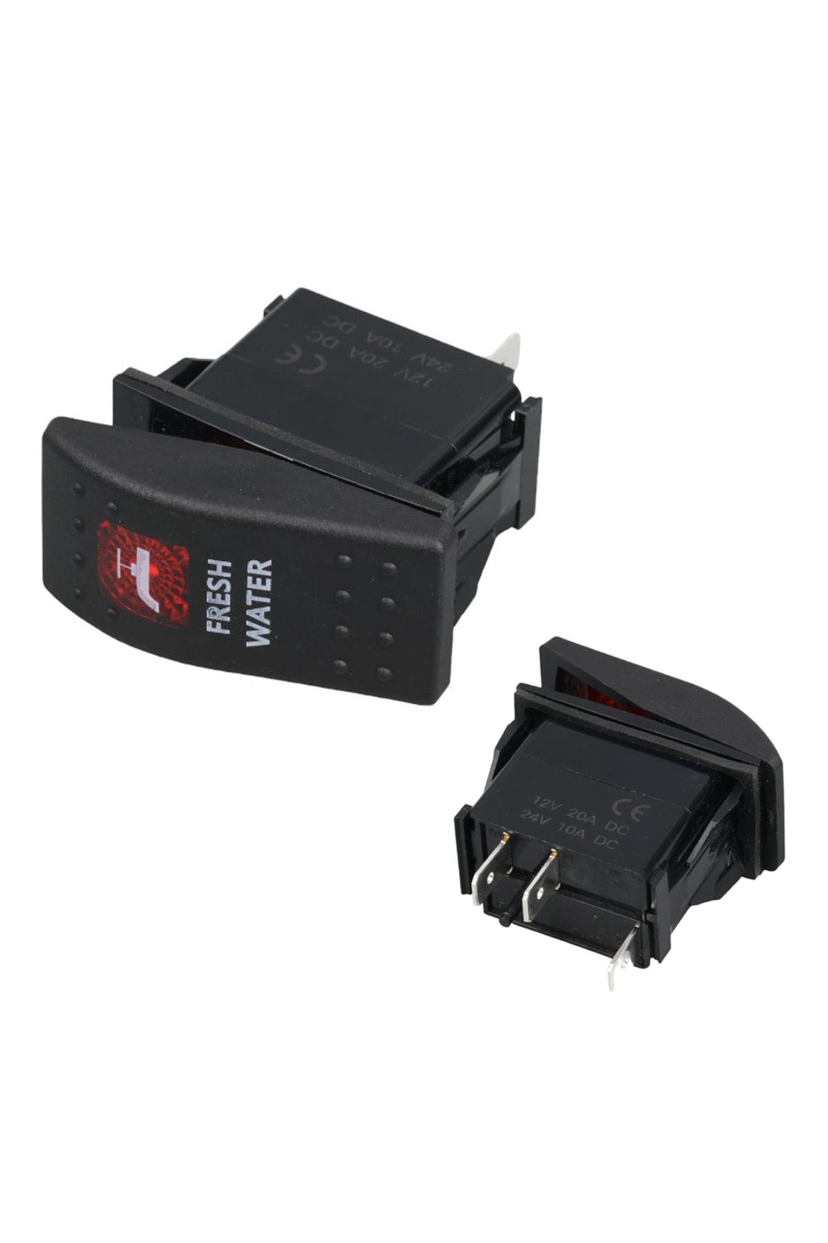 robotrend Hidrafor Işikli 3P On-Off 12-24V Marin Switch (Ic-134M-S6)