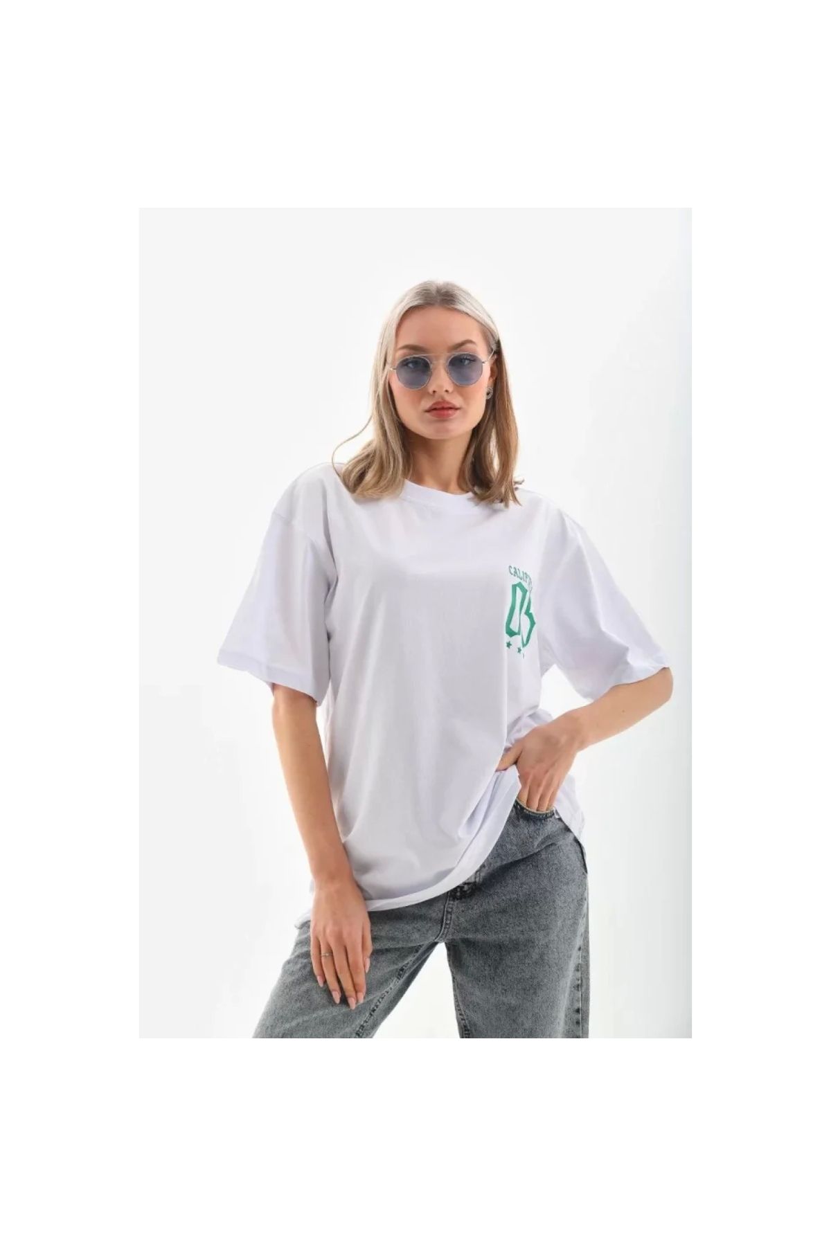 Narnuga Unisex Baskılı Oversize TShirt