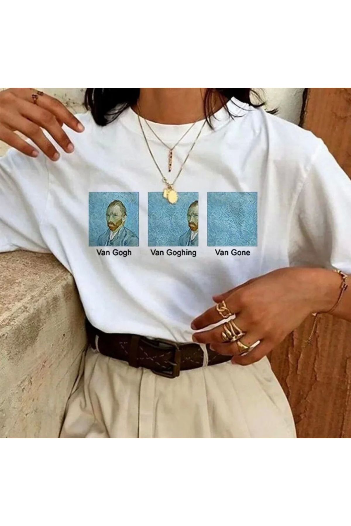 Narnuga Unisex Baskılı Oversize TShirt