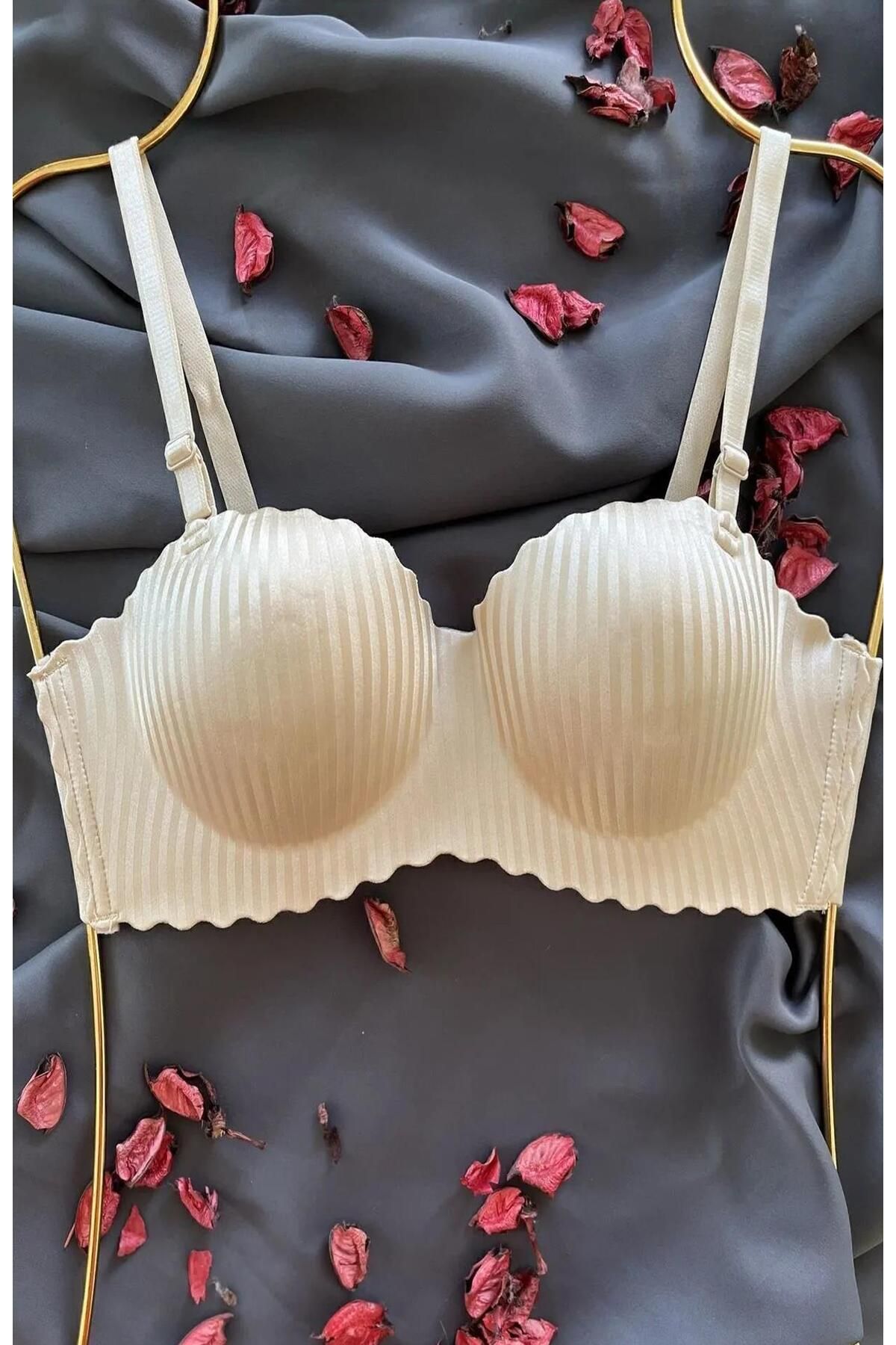 DoDe Flora-Laser Cut Double Push up Double Support No Underwire Bra F.C. 1204 3