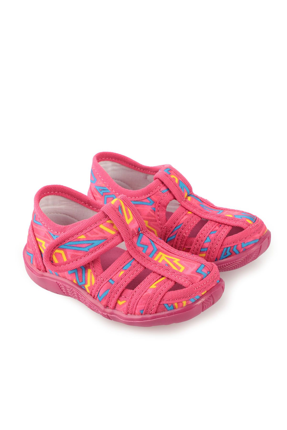 صندل صورتی دخترانه و بچگانه Sandale Girl Fuchsia آبی اورجینال Slazenger