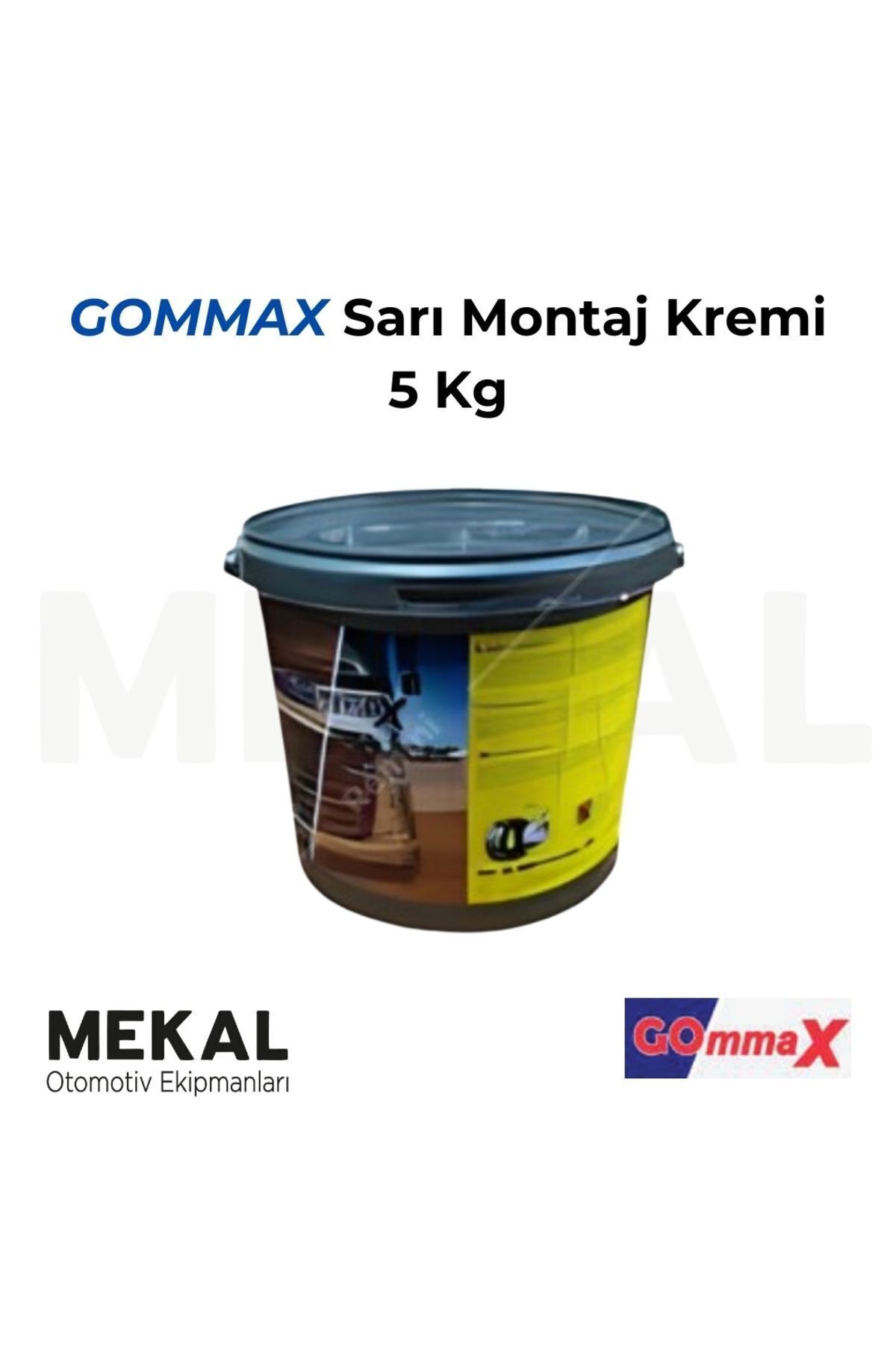 Gommax Sarı Montaj Kremi 5kg