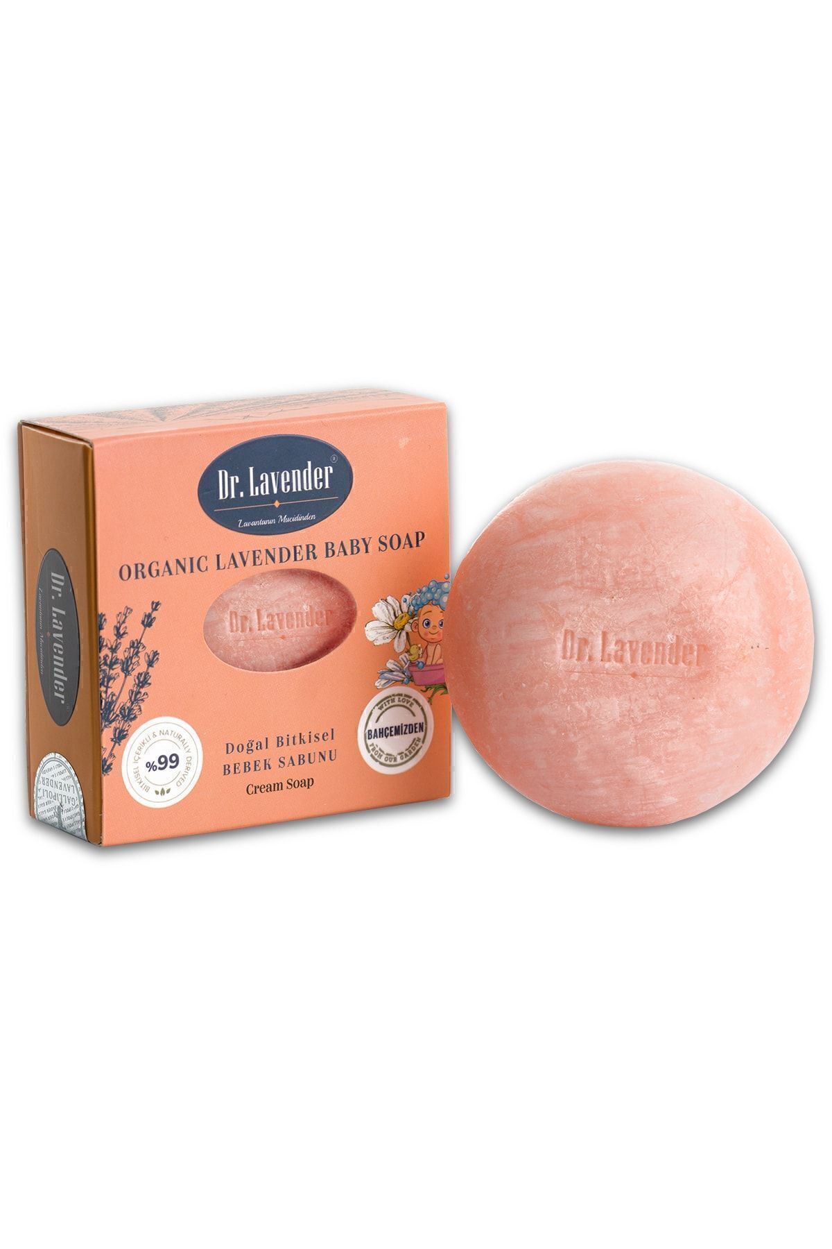 Gallipoli Lavender Dr. Lavender 3 Adet Bitkisel Bebek Sabunu 100 gr fotoğrafı 3 (önizleme)