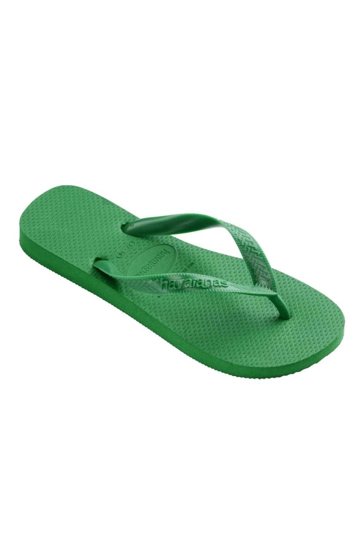 Havaianas-Unisex Green Slippers 2703 - Top 2