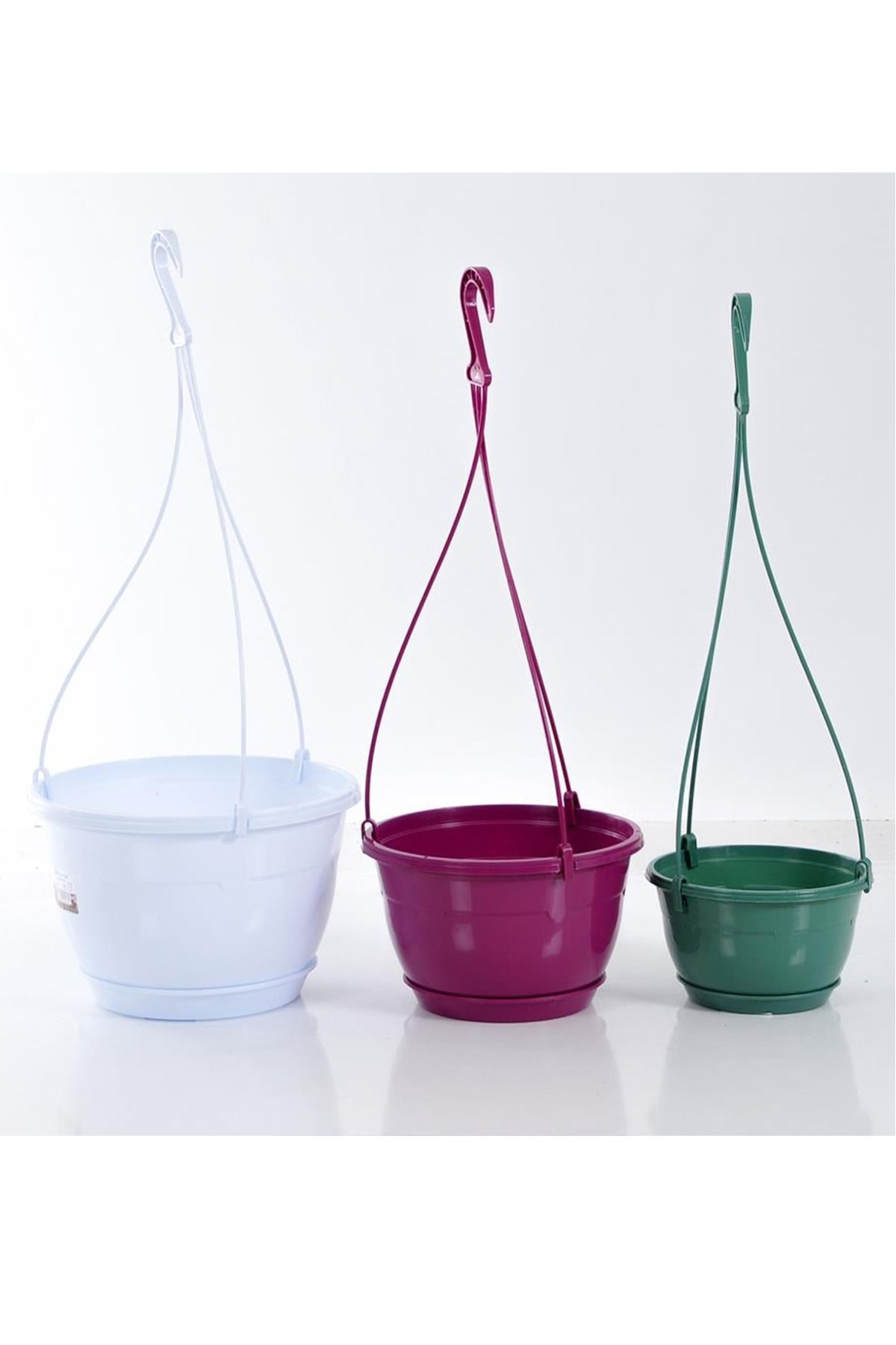 Mu Art Askılı Safir Makrome Saksı 3.4 Litre Royaleks-Sm02
