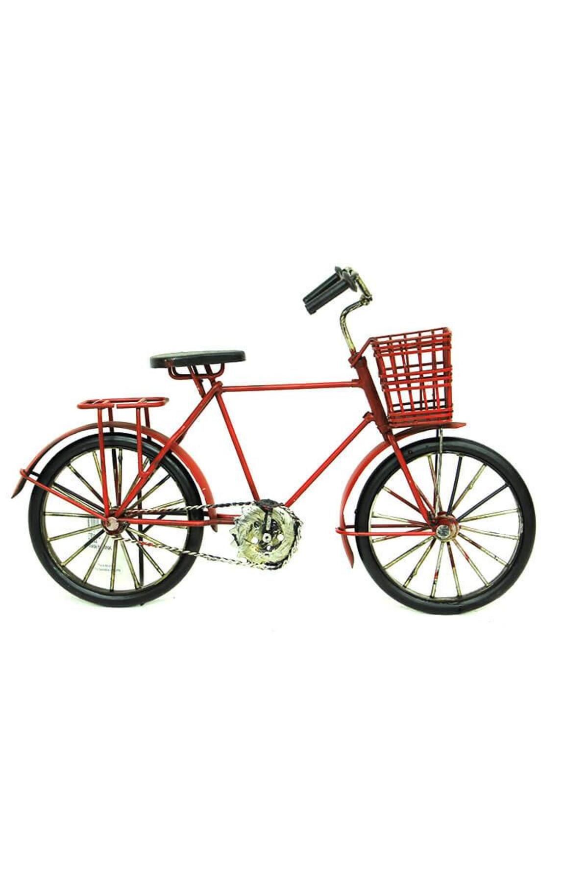 LiderGlobal Dekoratif Metal Bisiklet Biblo Vintage Hediyelik