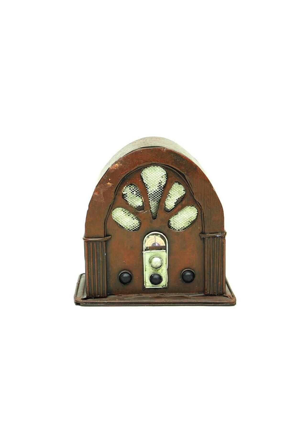 Serero Radyo Kumbara Vintage El Yapımı Dekoratif Hediyelik
