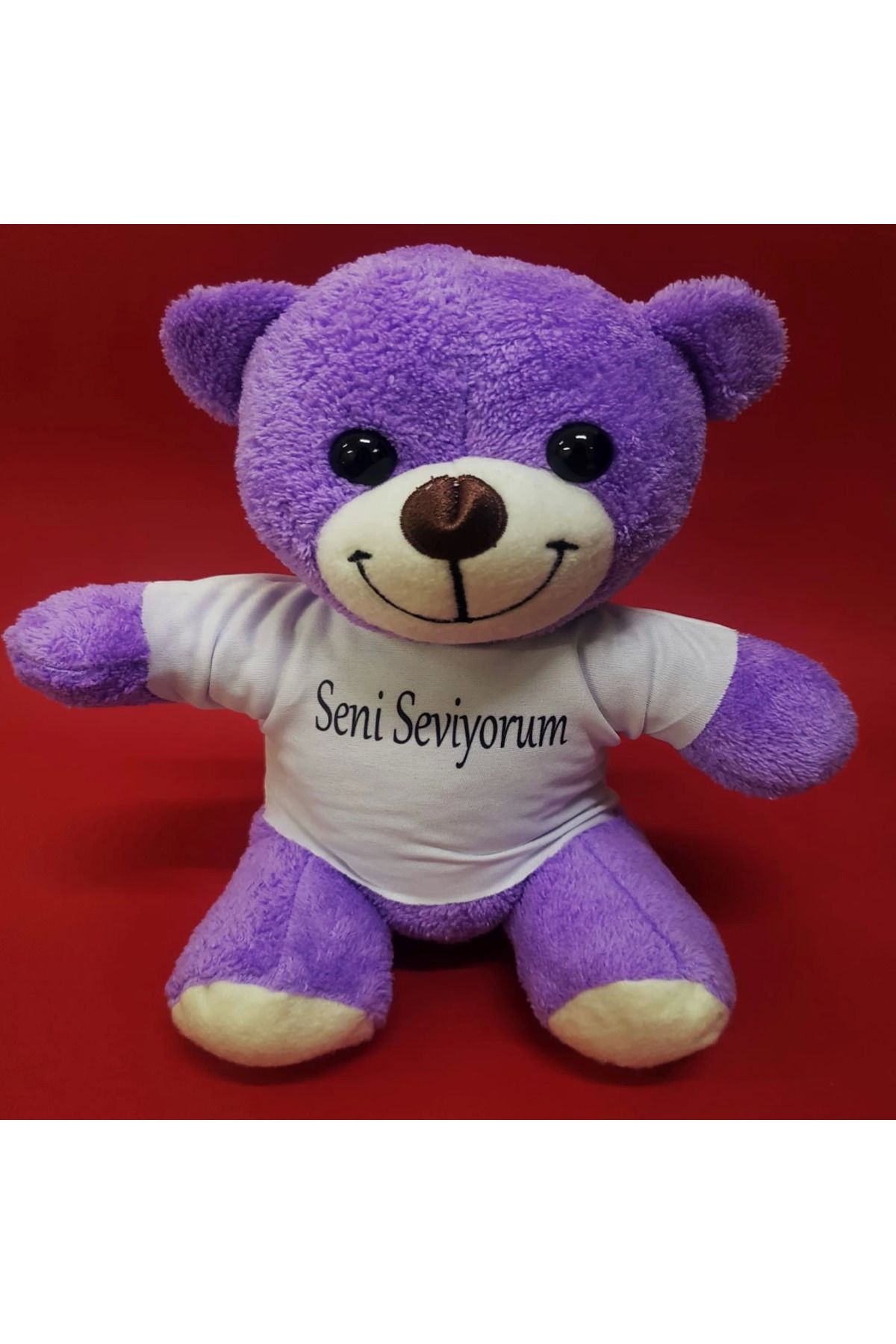Evinso Seni Seviyorum Tişörtlü Peluş Ayı
