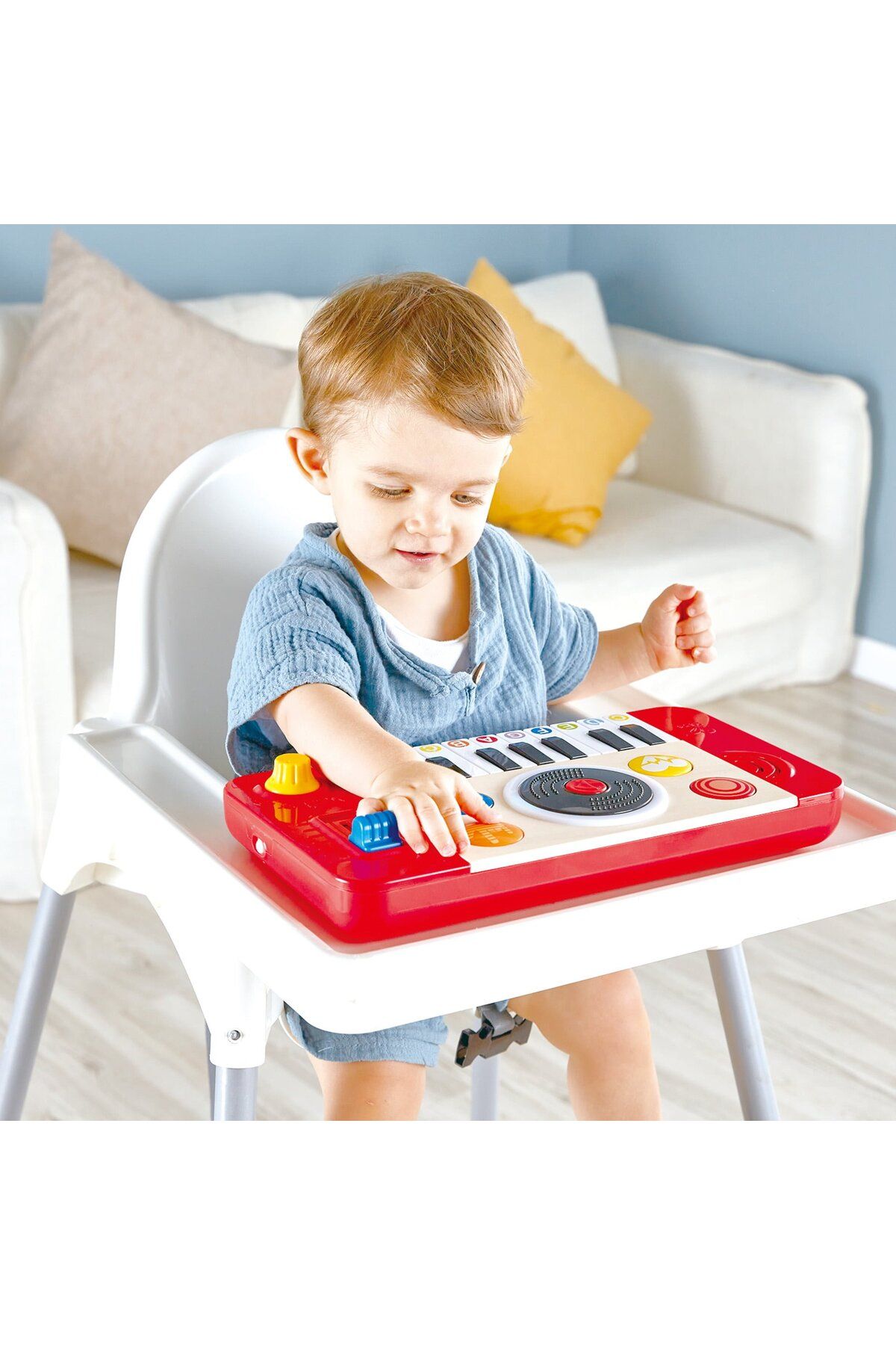 Hape-Wooden toy for children Dj mix & spin studio 2