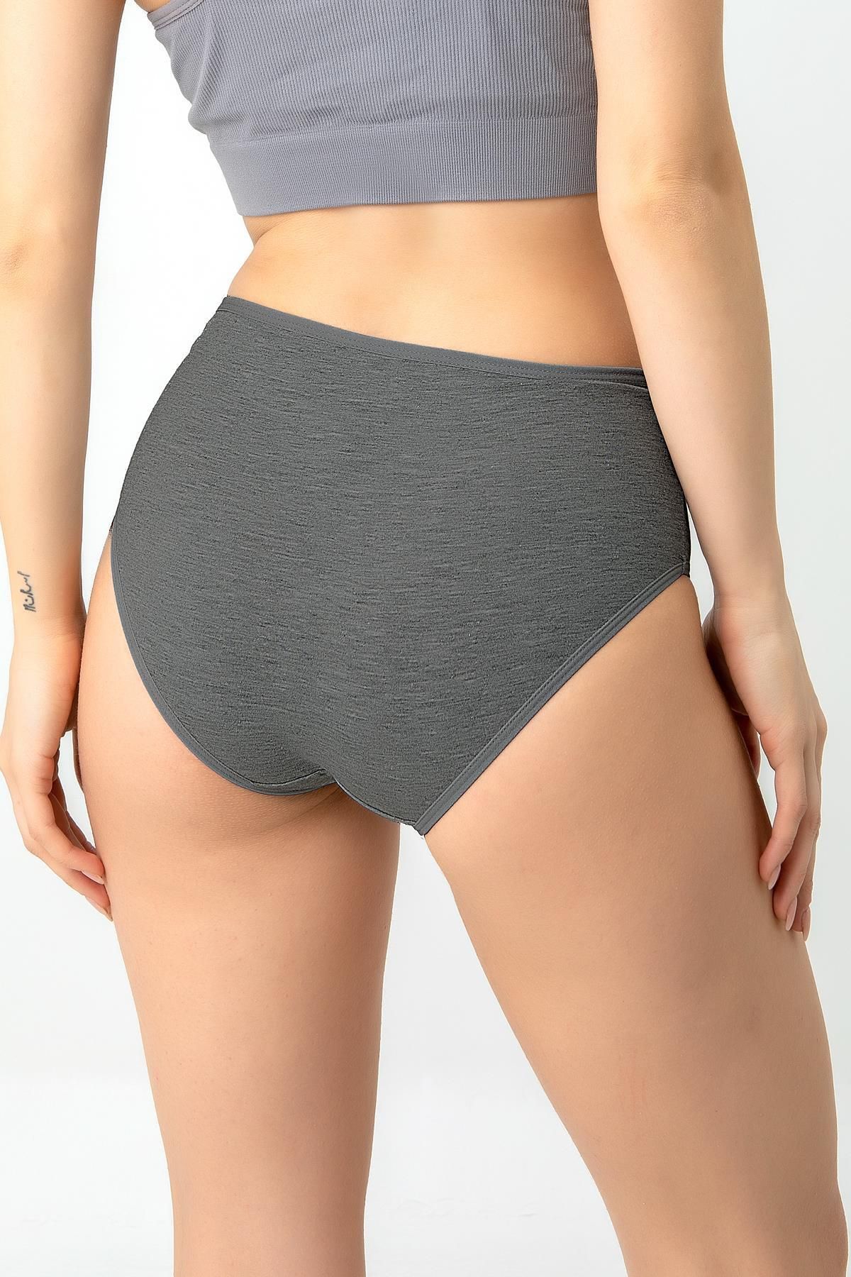 Doremi-High Waist 100% Natural Cotton Lycra Comfortable Fit Women's Bato Panties 2