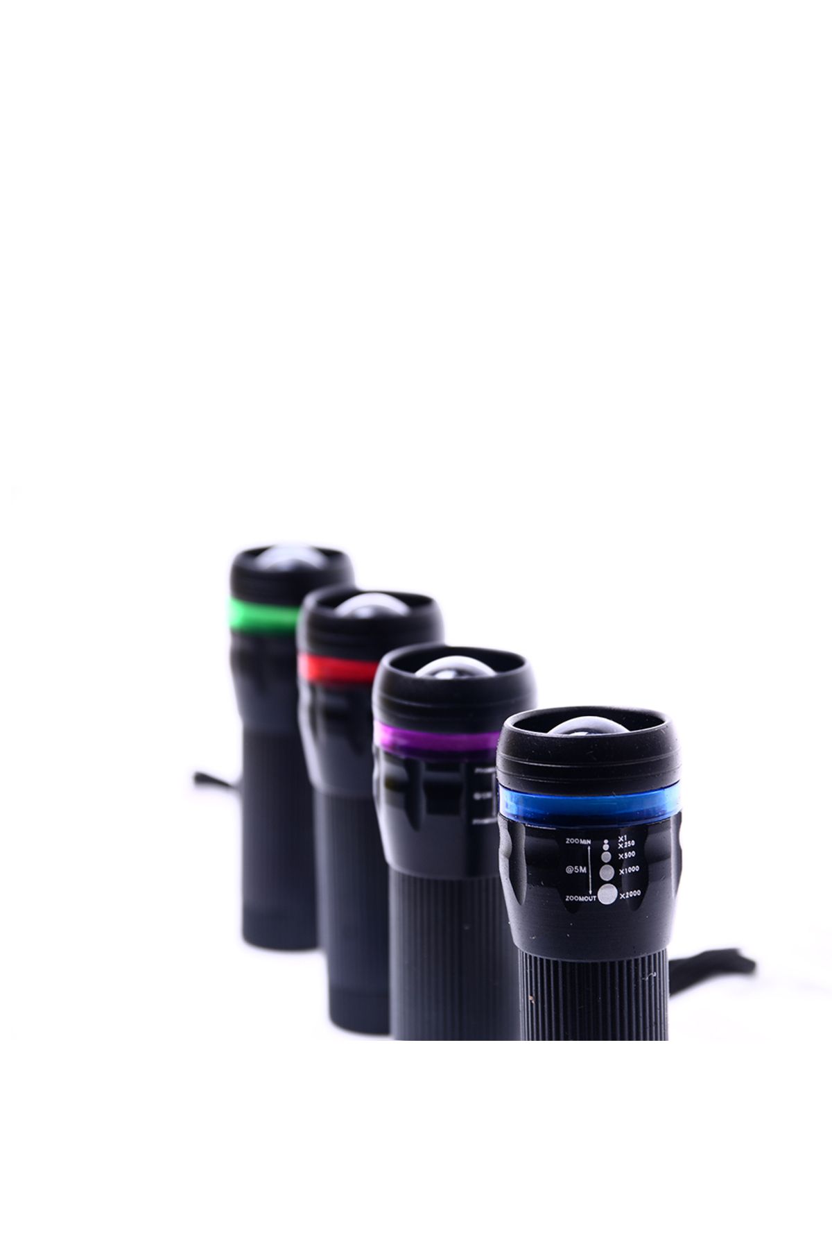 DENİZBİLİŞİM Şeritli Zoom Odaklı El Feneri Bm-310