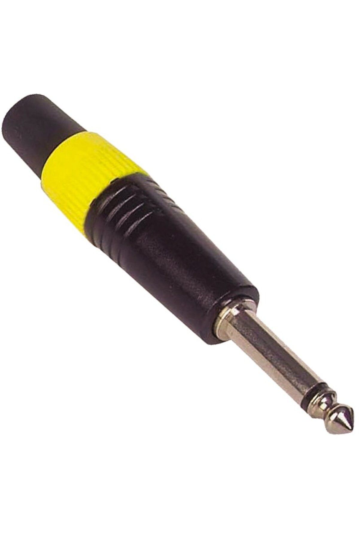 nazeninstoğu Pm-646 Tipi Metal Nikel 6.3 Mm Mono Gitar Jack Fiş