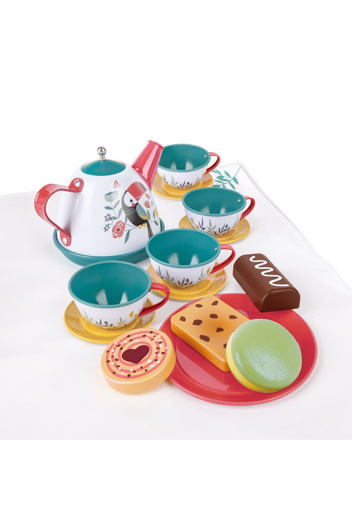 Hape-Jucarie - Set de ceai cu valiza (15 piese) 3