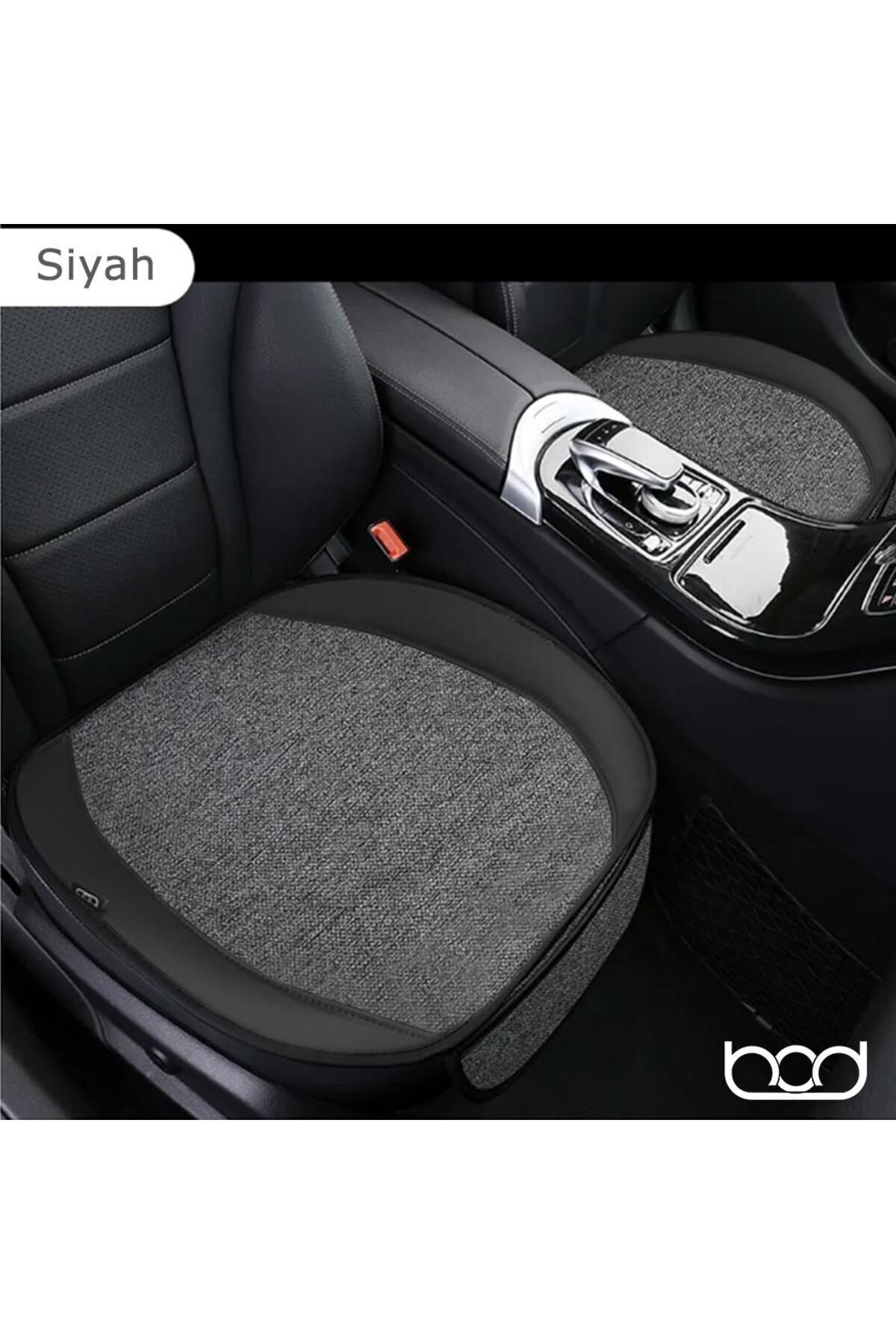 Bod Oto Koltuk Koruyucu Keten Minder Cepli 3 Lü Set Siyah fotoğrafı 2 (önizleme)