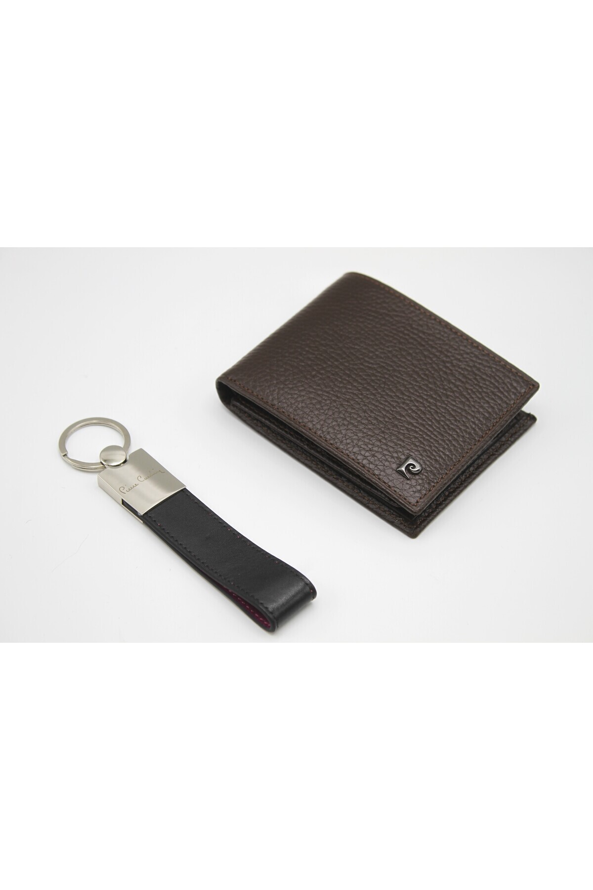 پیرکاردین کیف پول و جاکلیدی چرم طبیعی هدیه PC3234