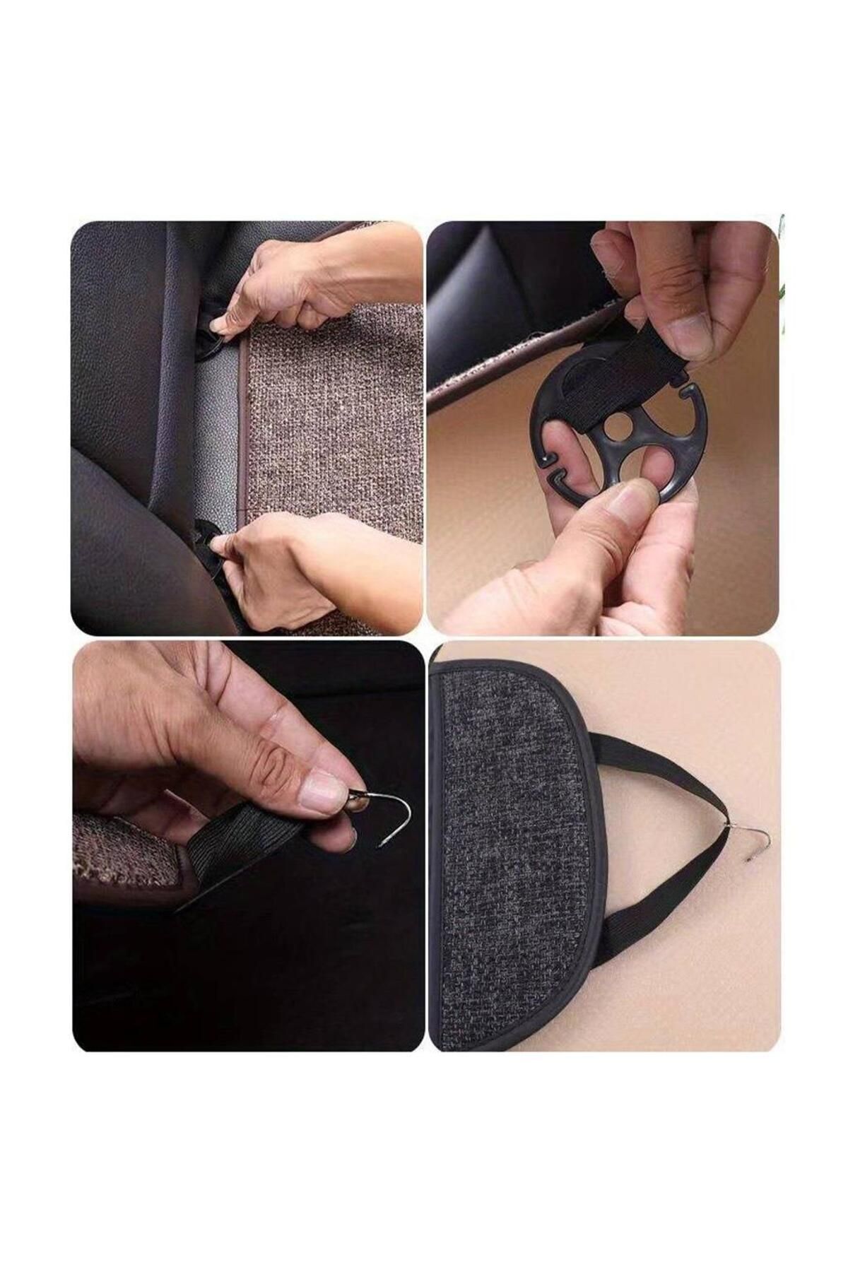 Bod Oto Koltuk Koruyucu Keten Minder Cepli 3 Lü Set Bej fotoğrafı 4 (önizleme)