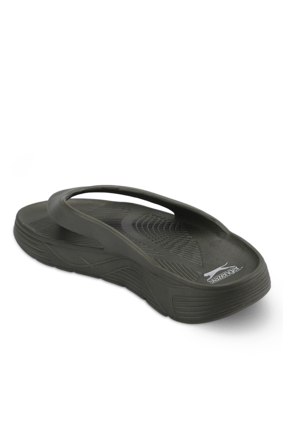 دمپایی سبز مردانه خاکی اورجینال Slazenger