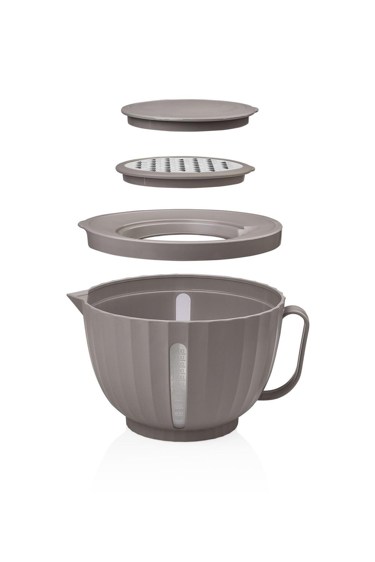 Okyanus Home-Mink Coliseum Grater Mixer Set 4