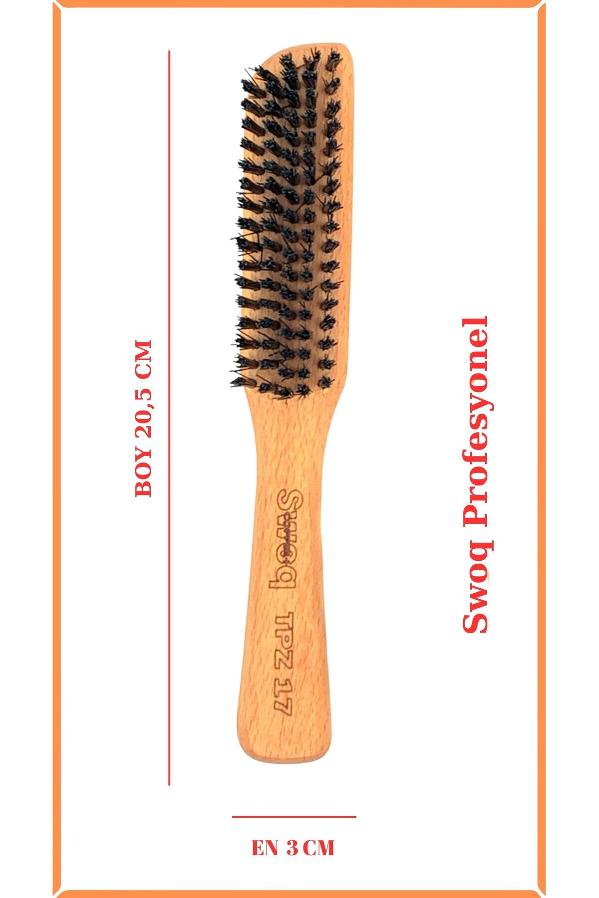 SWOQ-TPZ17 & SWOQ T10 Crepe Comb - Knob Brush 2