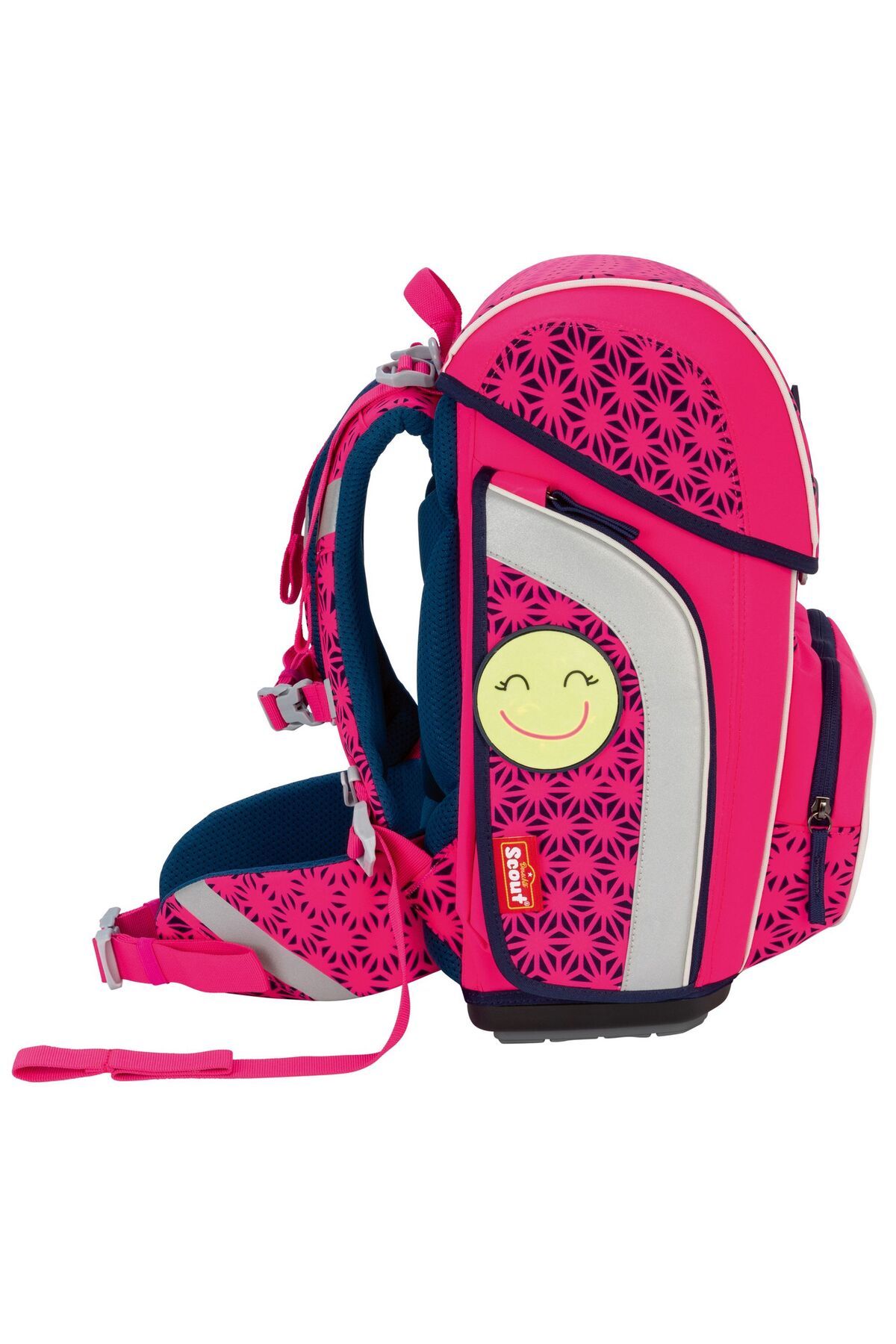 Scout-Genius Neon Safety Din Schulranzen-set 4-teilig 3
