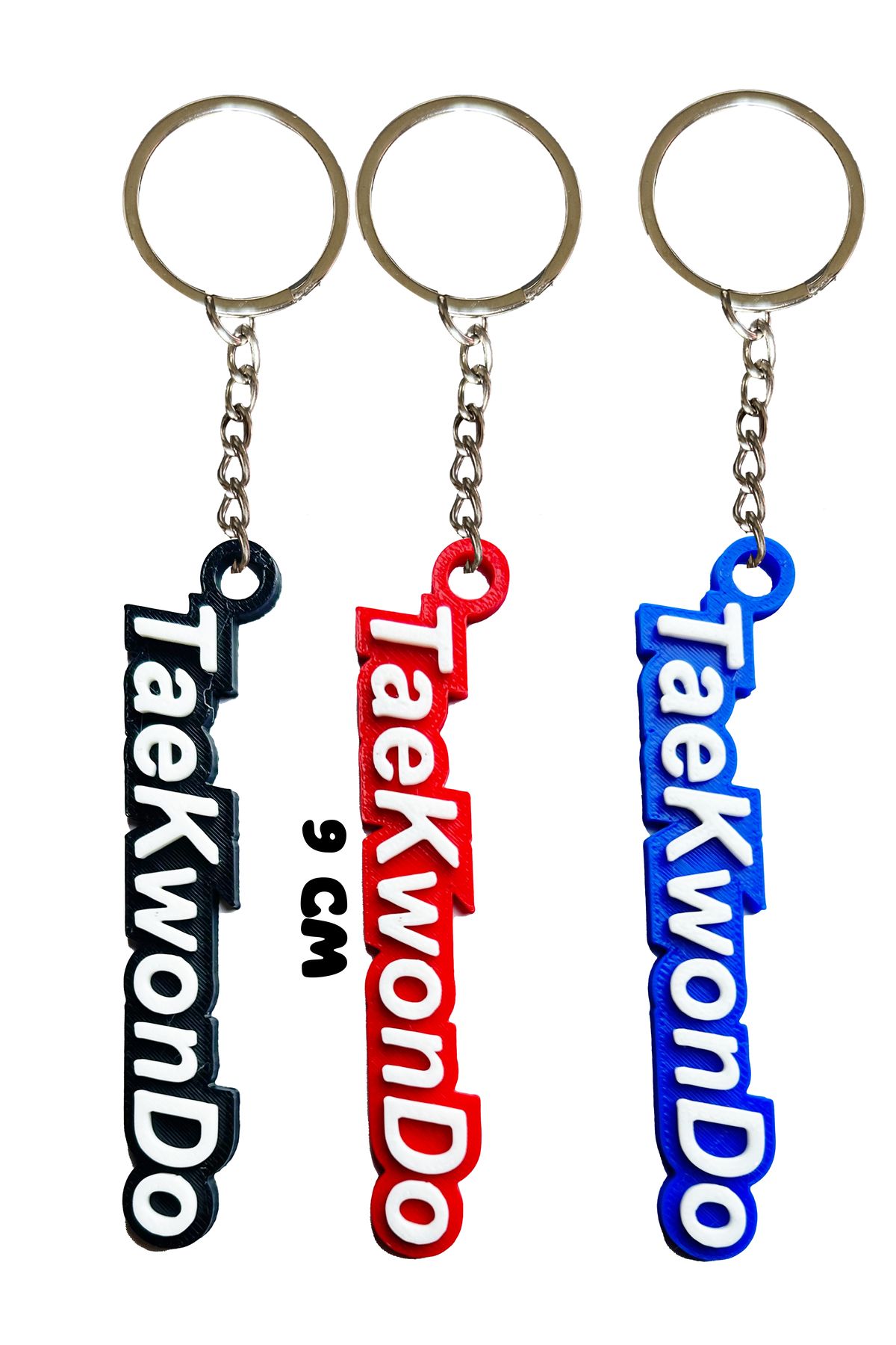 hakuof-Writing Taekwondo Written Keychain 2