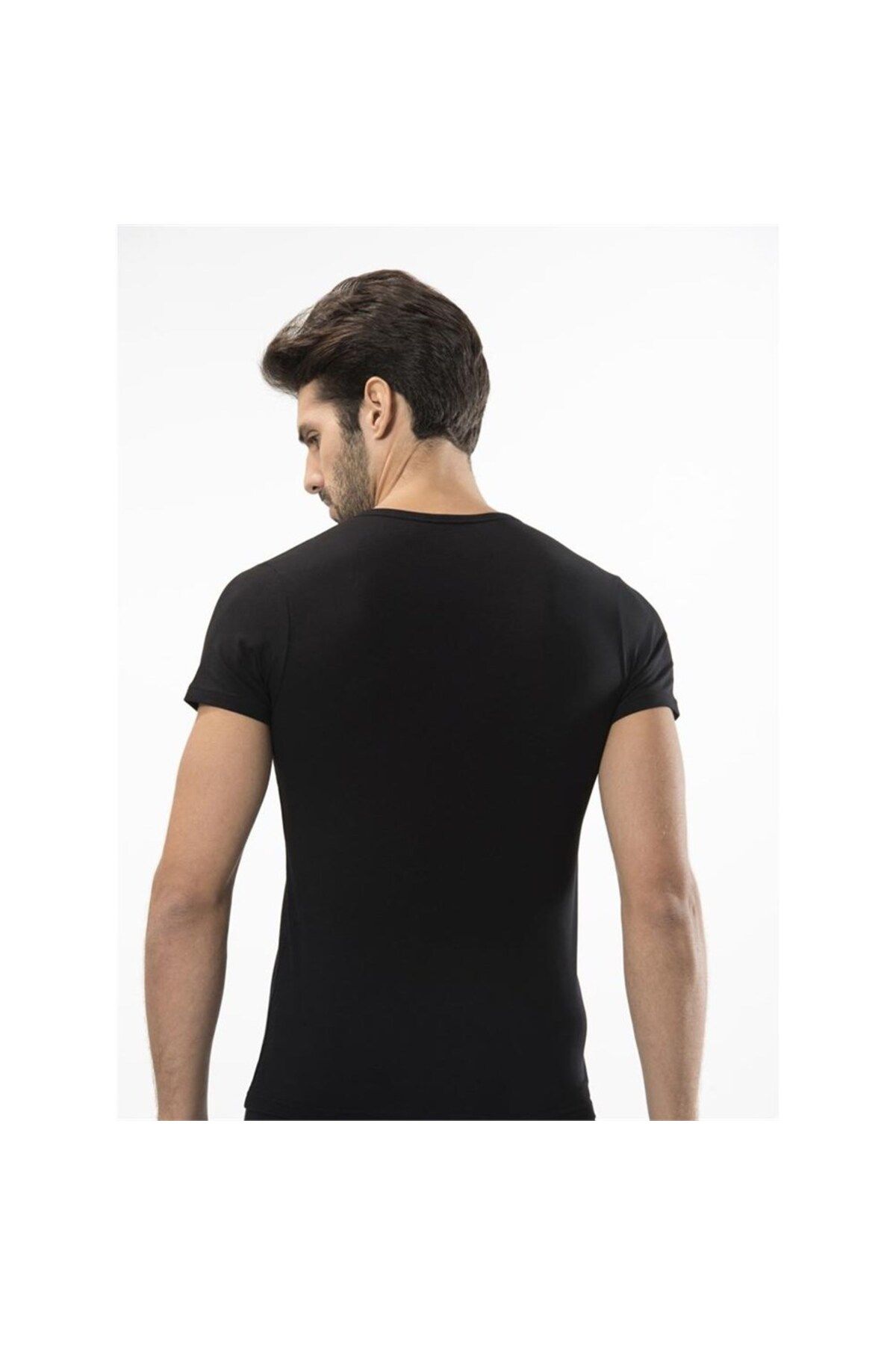 TÜREN-172 Tricou bărbați Lycra-negru 3